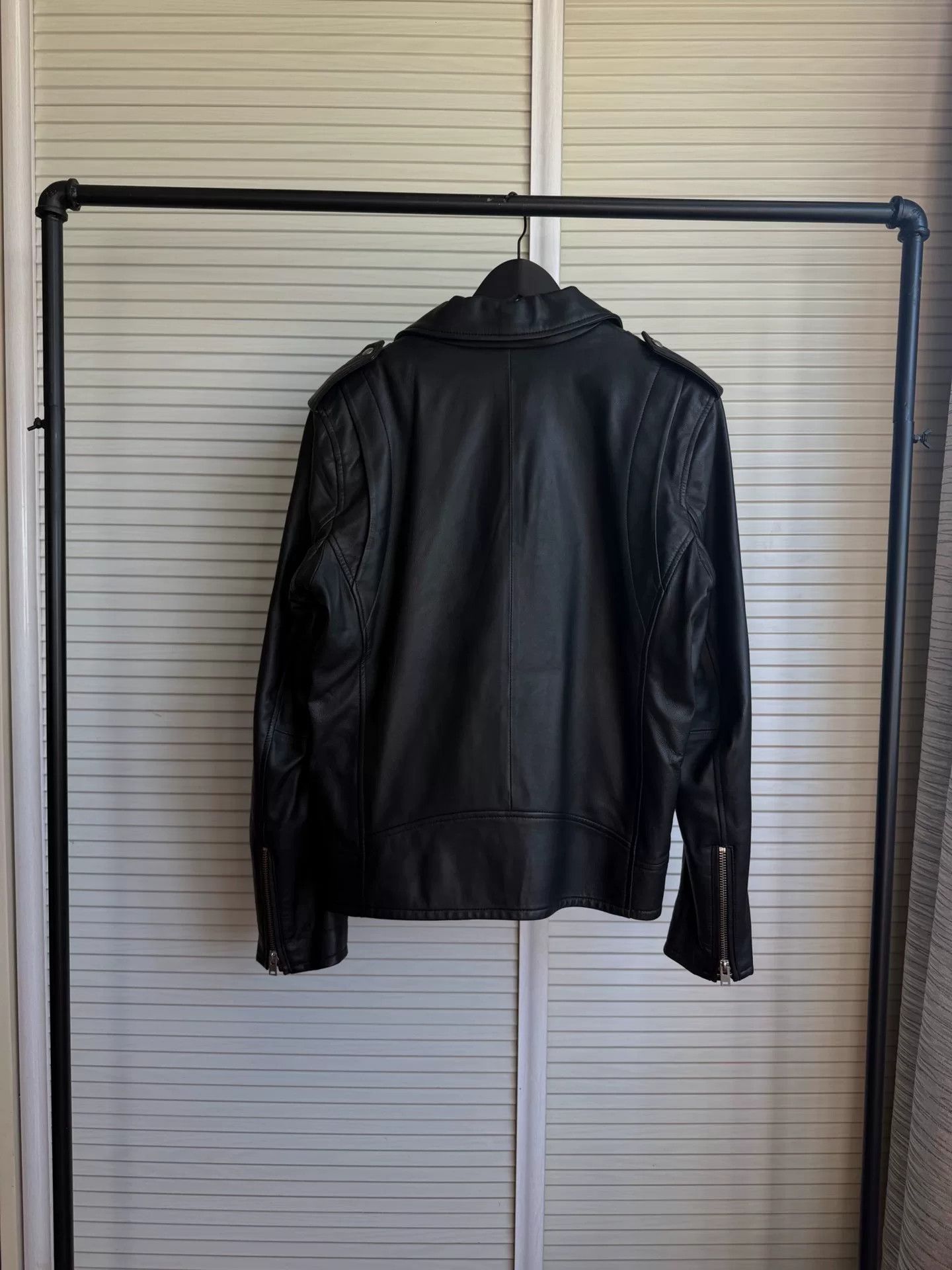 Iro IRO Lambskin Leather Motorcycle Jacket Size US L / EU 52-54 / 3 - 2 Thumbnail