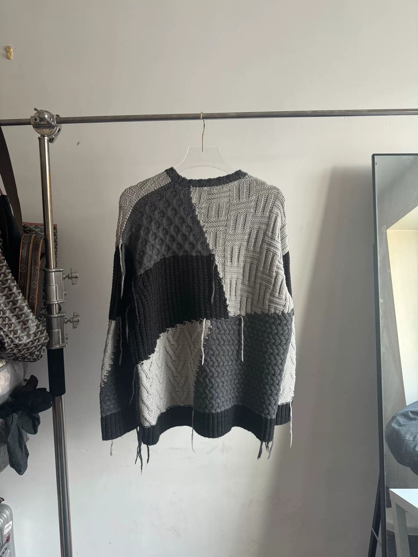 Maison MIHARA YASUHIRO Mihara Yasuhiro Patchwork Sweater Size 44 Size US S / EU 44-46 / 1 - 2 Thumbnail