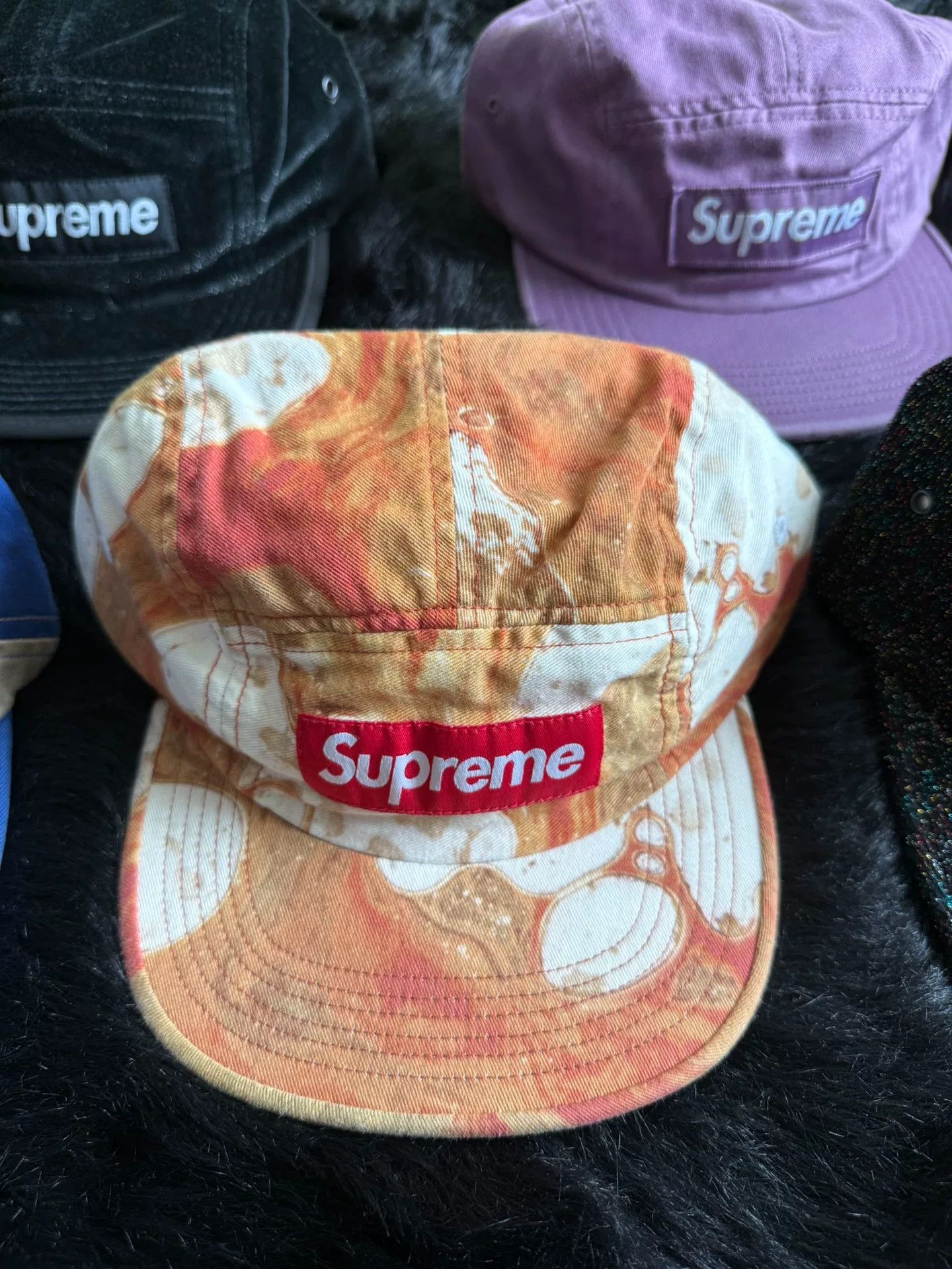 Supreme Supreme Camp Cap with Glitter Design Size ONE SIZE - 3 Thumbnail