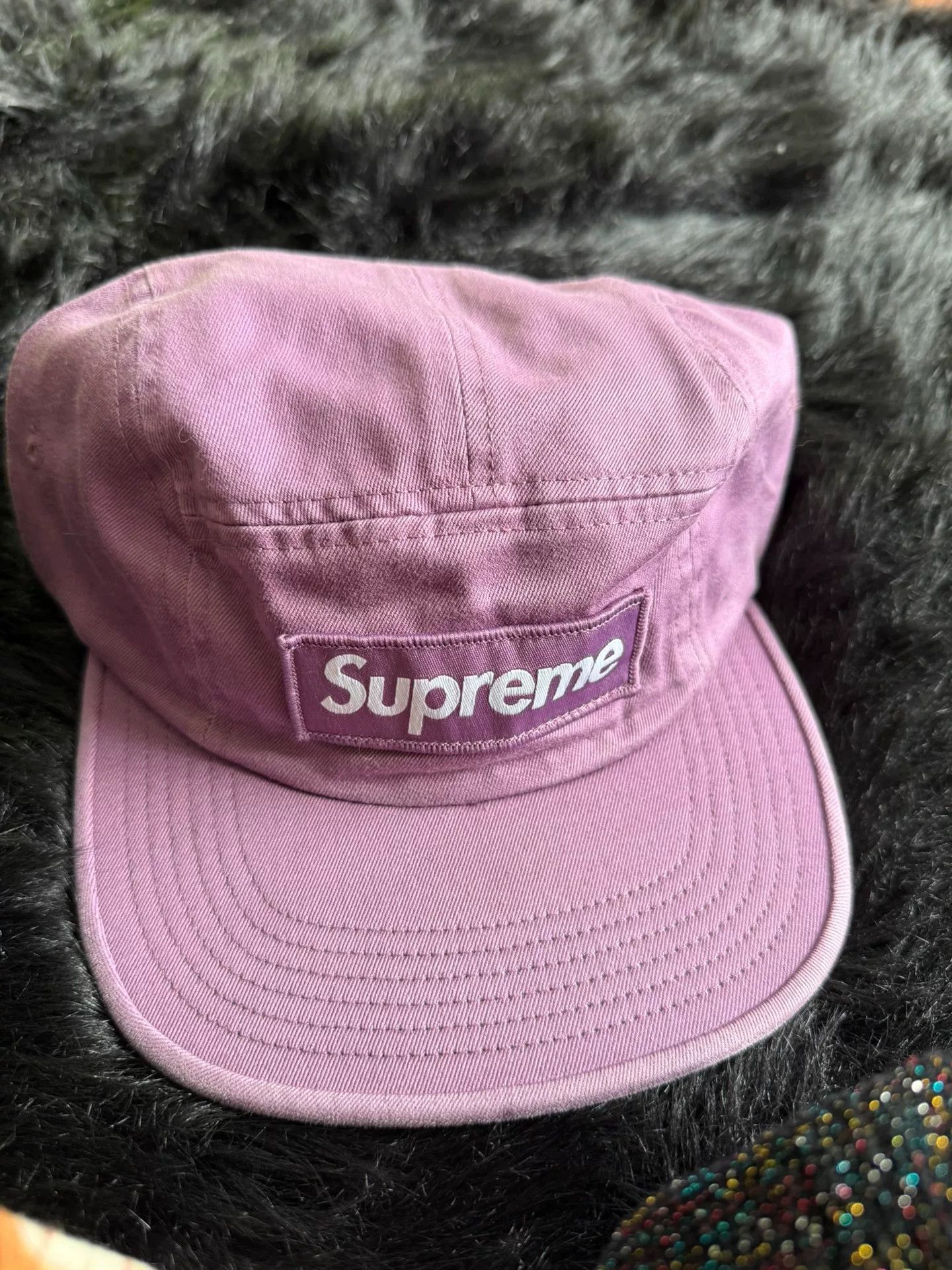 Supreme Supreme Camp Cap with Glitter Design Size ONE SIZE - 5 Thumbnail