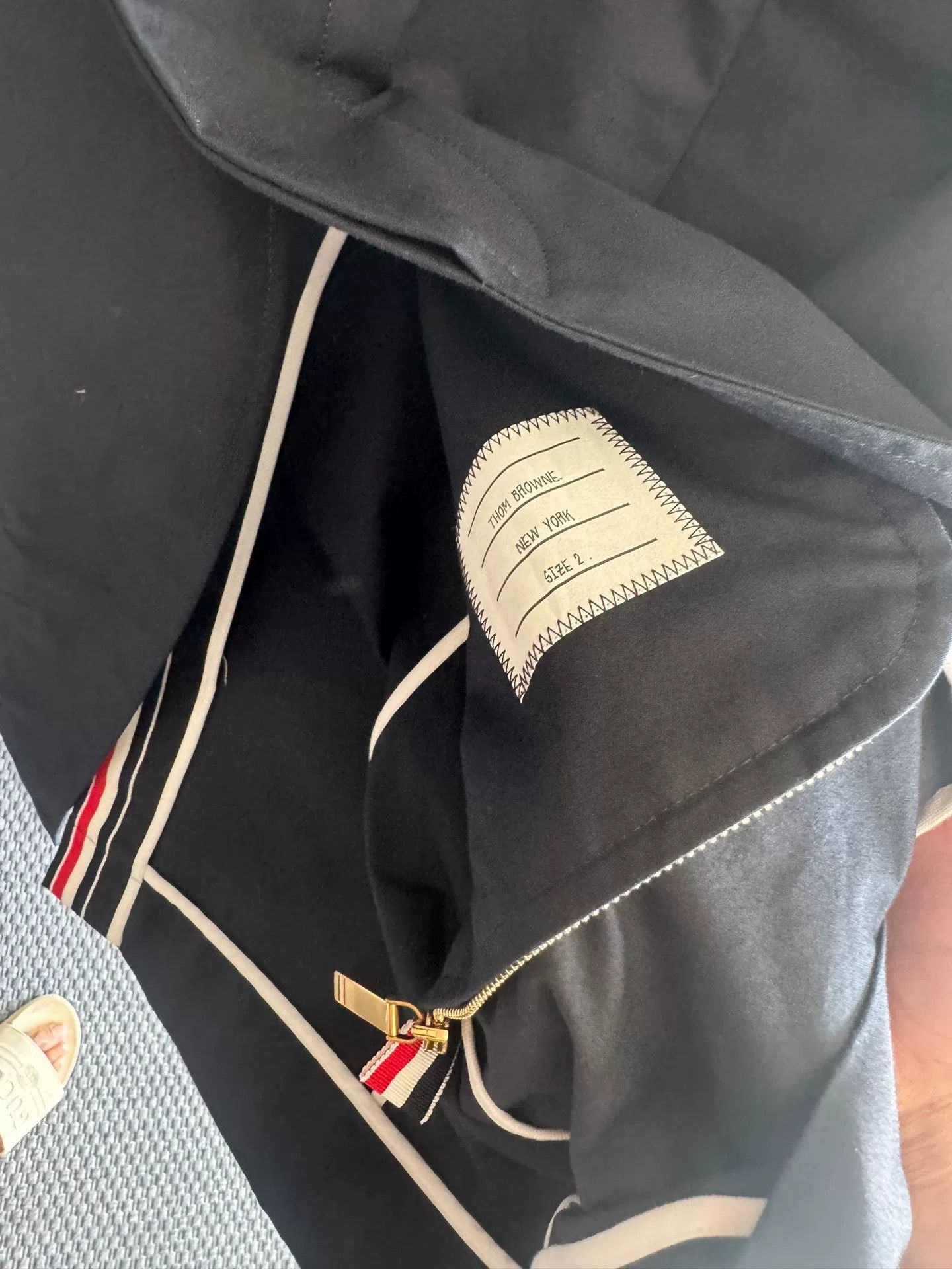 Thom Browne Thom Browne Navy Rainproof Trench Coat Size US M / EU 48-50 / 2 - 5 Thumbnail