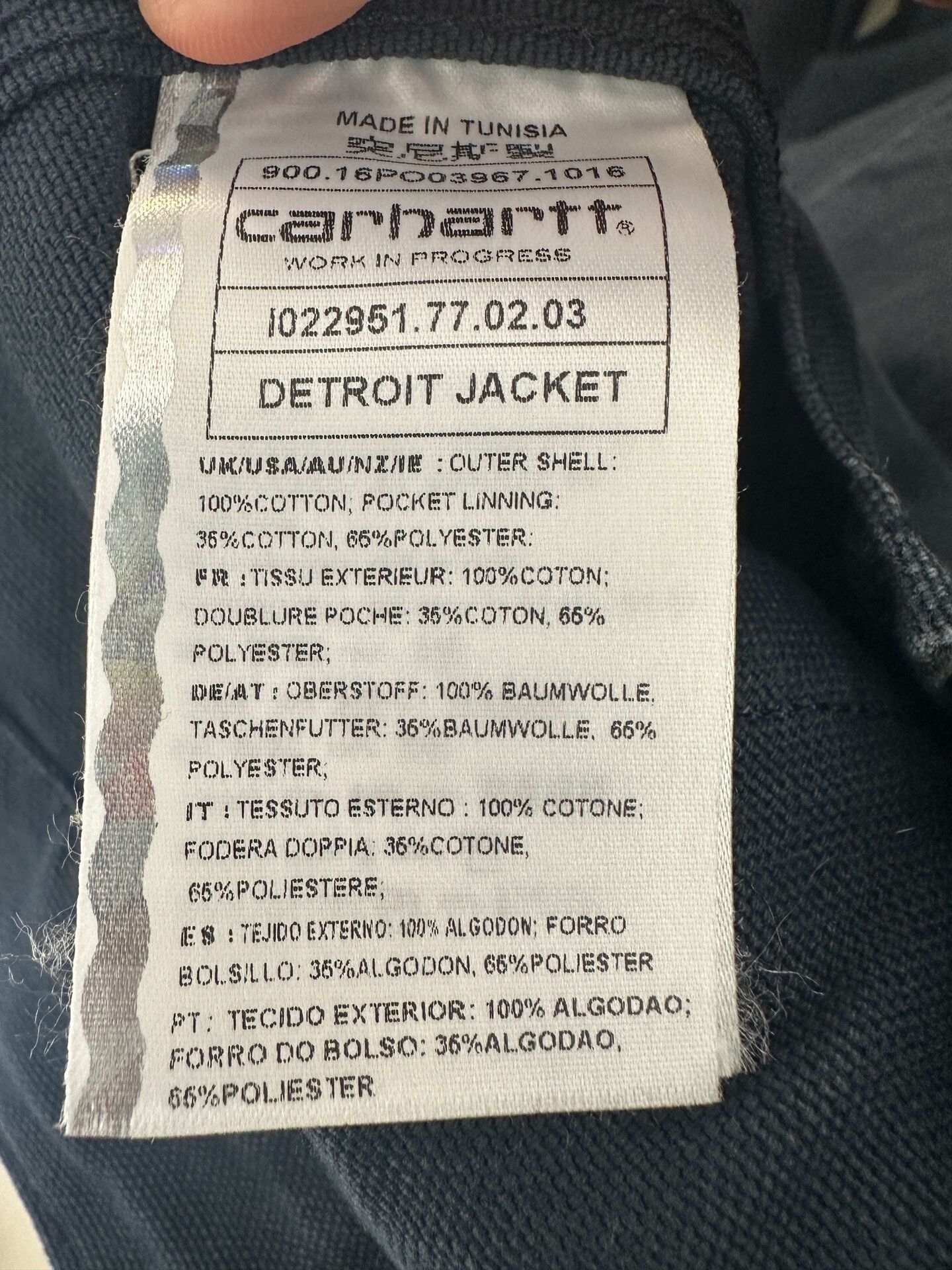 Carhartt Carhartt Detroit Jacket Size XL Size US XL / EU 56 / 4 - 5 Thumbnail