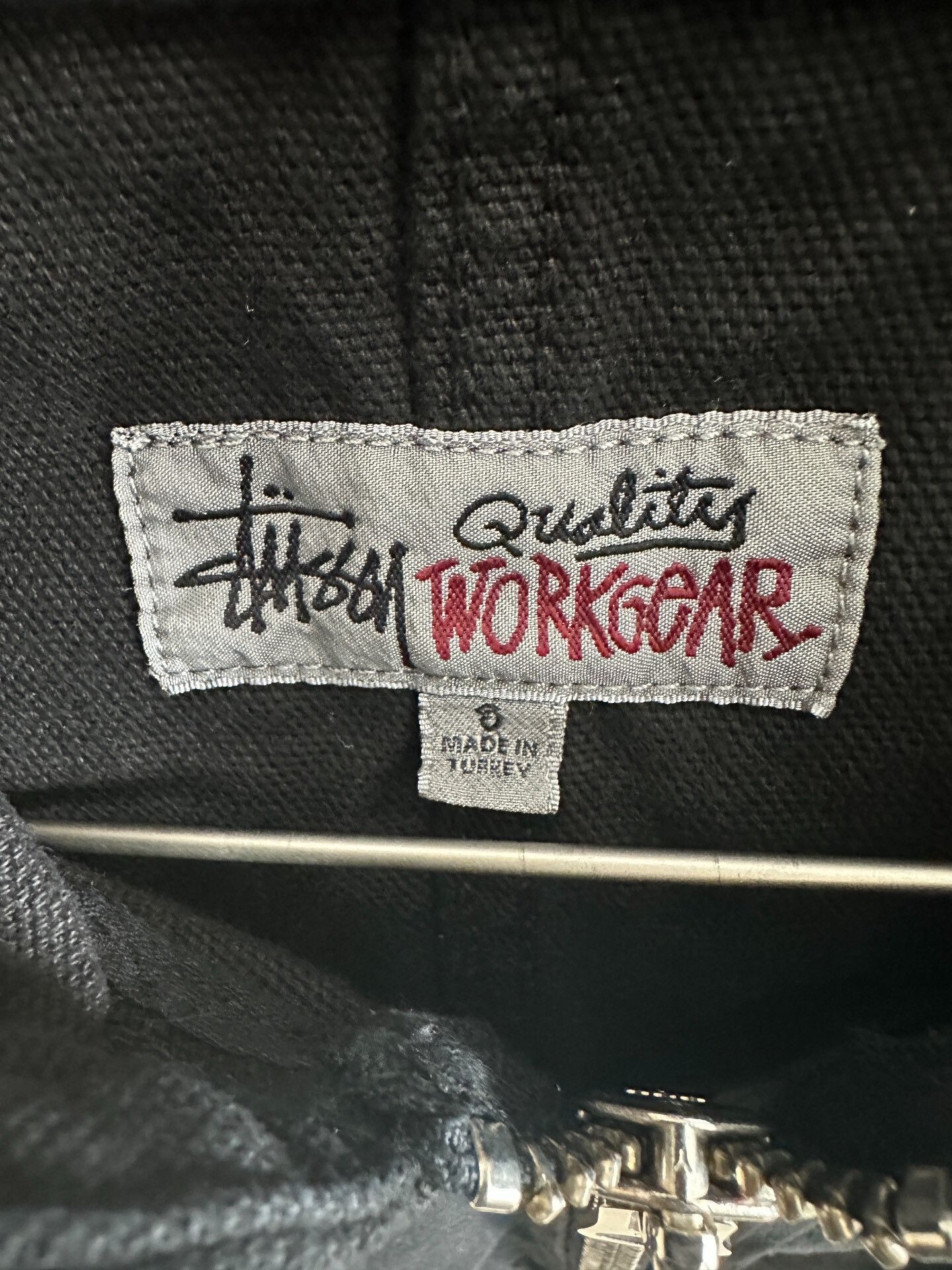 Stussy Stussy Black Jacket Size S Size US S / EU 44-46 / 1 - 2 Thumbnail