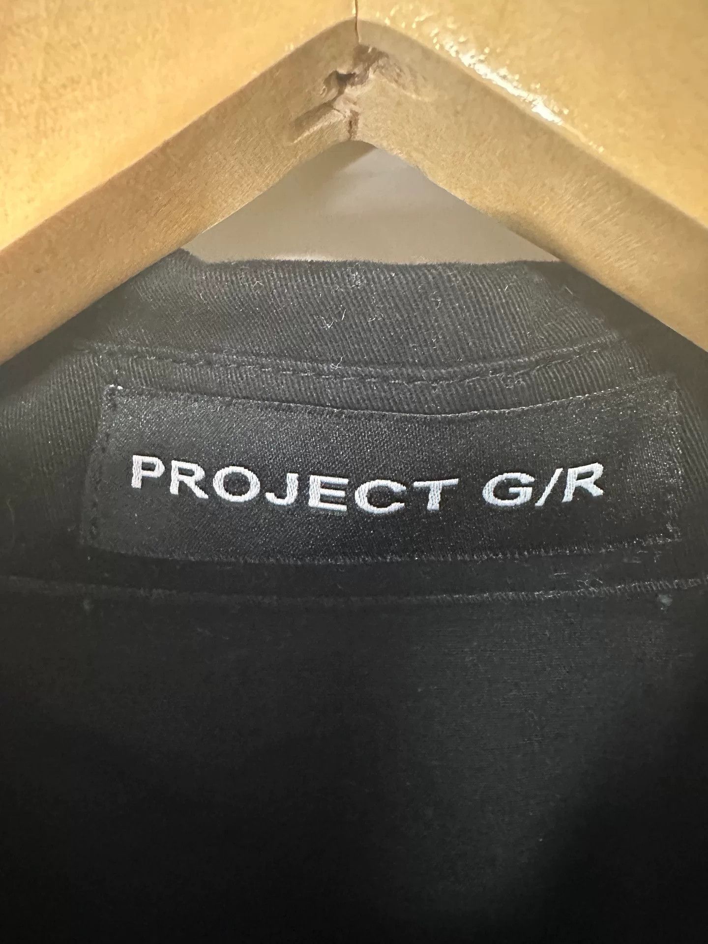 PROJECT G/R Project GR Black Oversized Short Sleeve Shirt Size US L / EU 52-54 / 3 - 4 Thumbnail