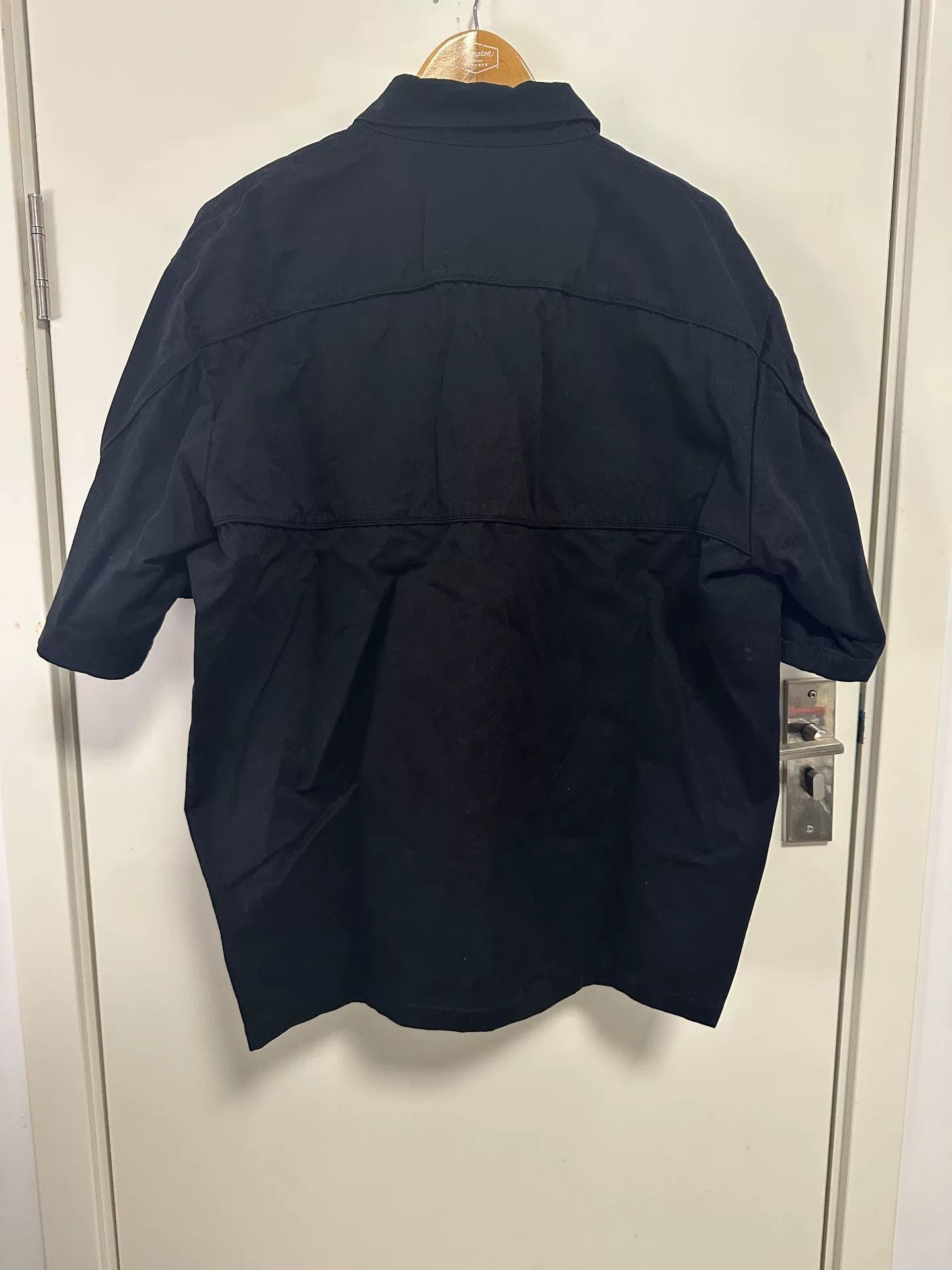 PROJECT G/R Project GR Black Oversized Short Sleeve Shirt Size US L / EU 52-54 / 3 - 2 Thumbnail