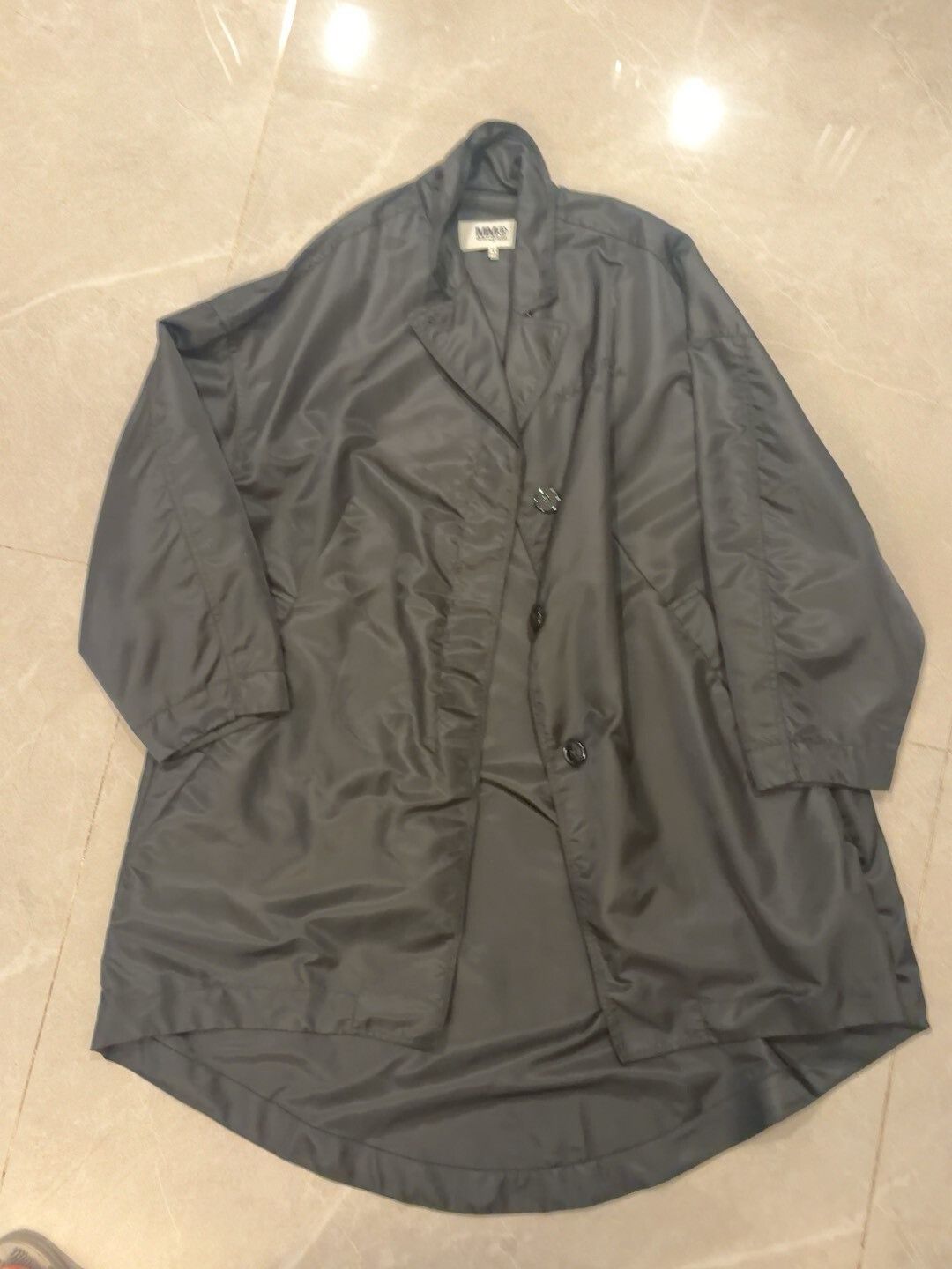 MM6 MM6 Maison Margiela Black Coat for All Seasons Size XS / US 0-2 / IT 36-38 - 2 Thumbnail