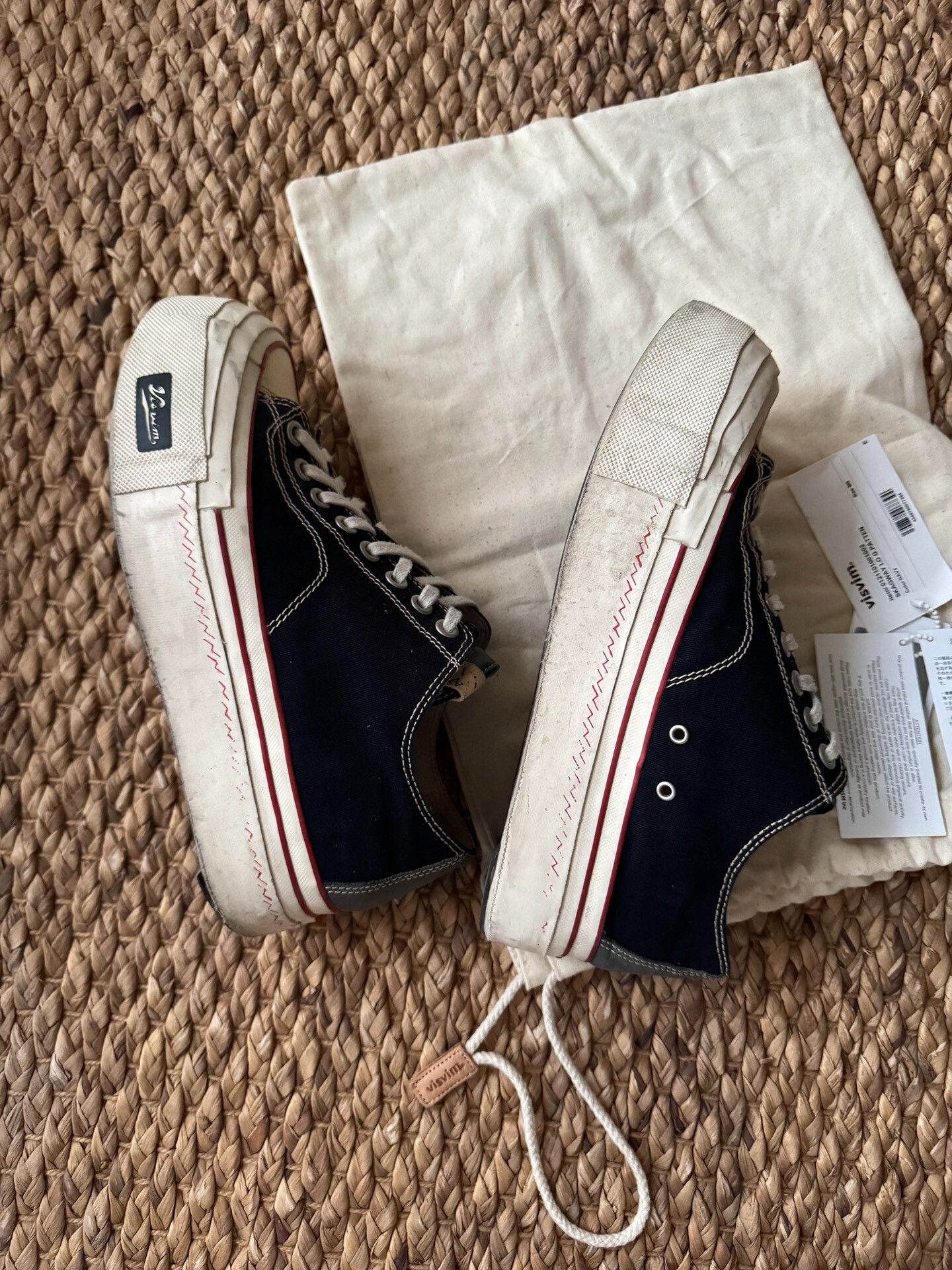 Visvim VISVIM Skagway Lo G.Patten Canvas Shoes Size US 8 / EU 41 - 2 Thumbnail