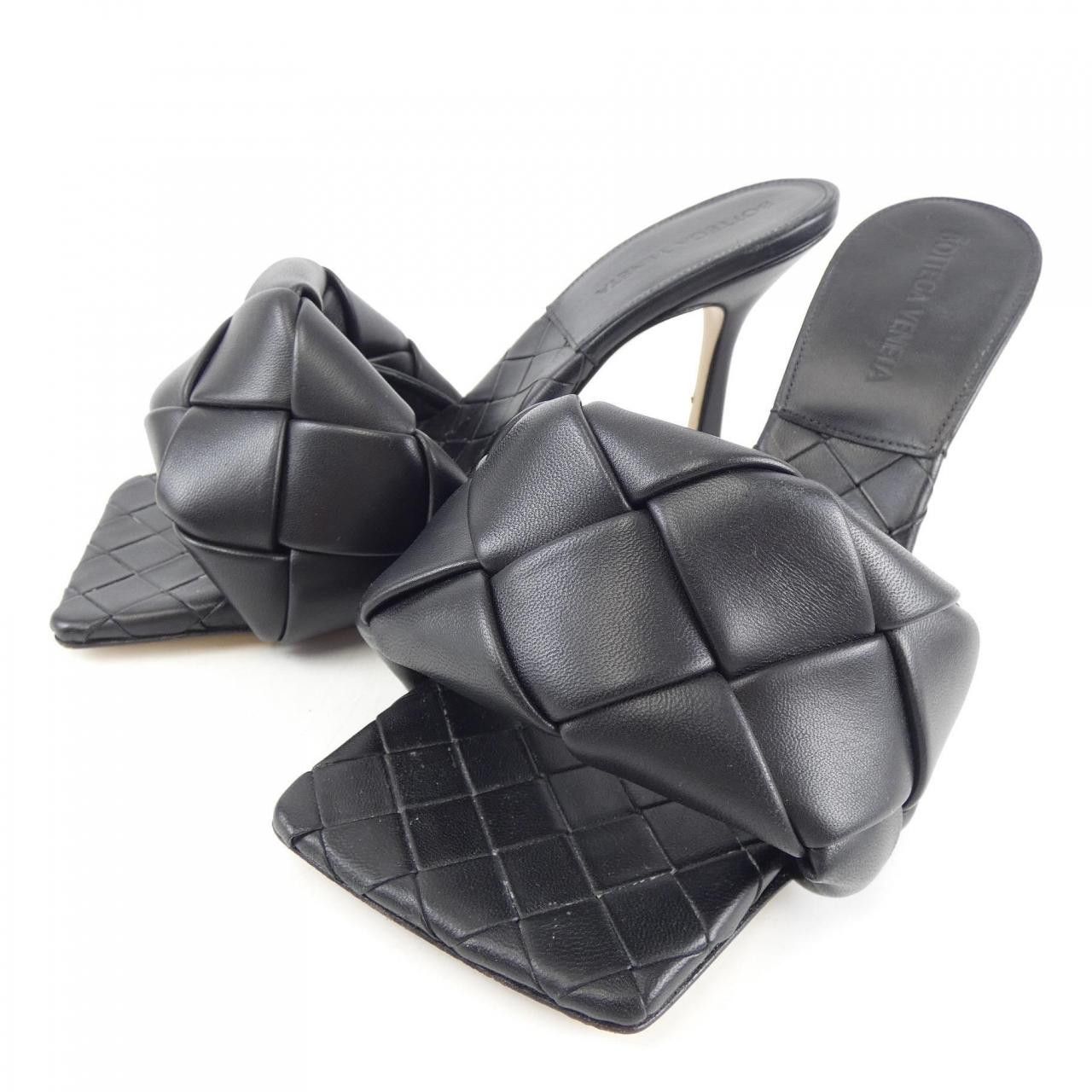 Bottega Veneta Bottega Veneta Bottega Veneta 608854VBSS0 Lambskin Sandals Leather Shoes 608854VBSS0 DUTY FREE for USA Size ONE SIZE - 3 Thumbnail
