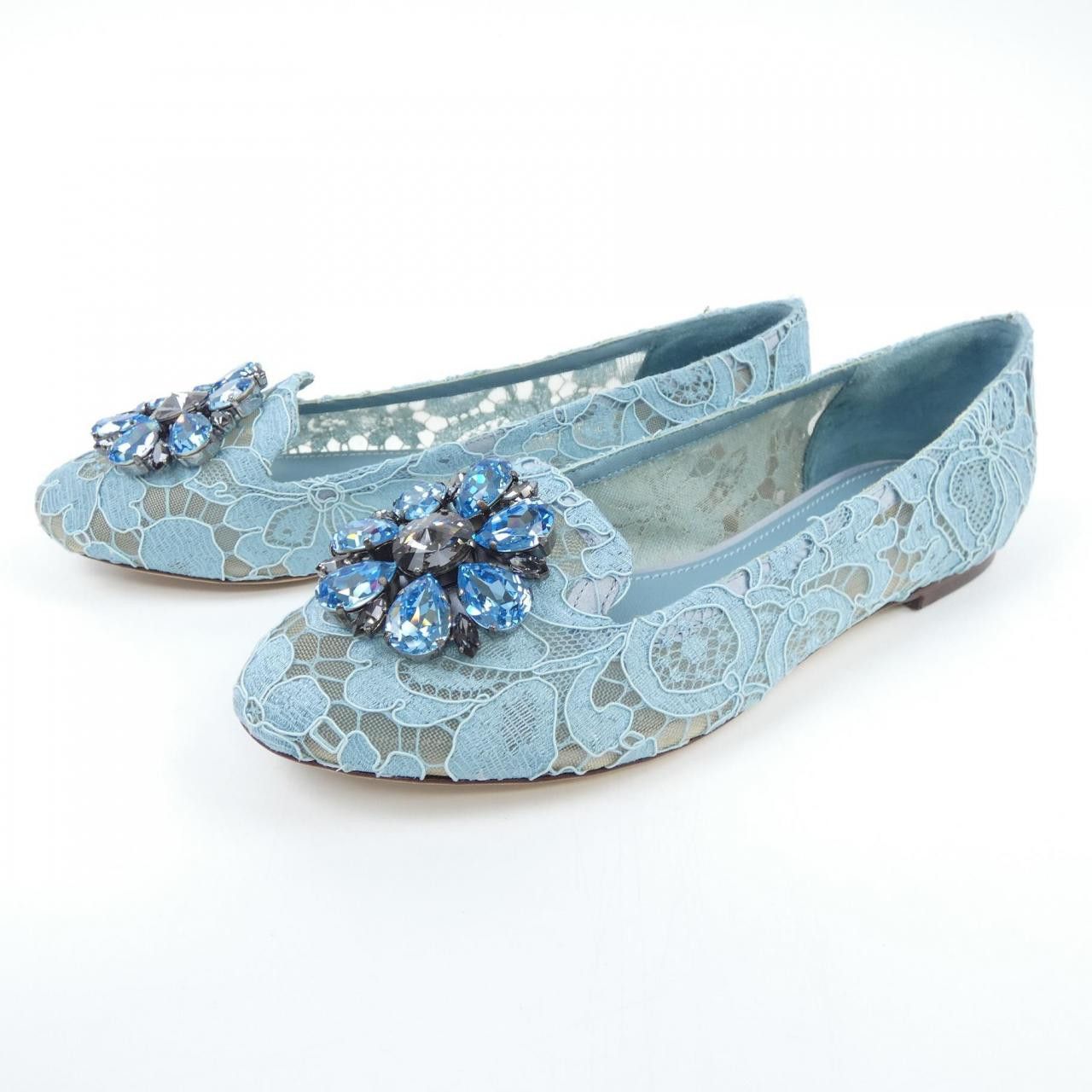 Dolce & Gabbana Dolce & Gabbana Dolce&Gabbana Flat Shoes Leather Shoes DUTY FREE for USA Size ONE SIZE - 3 Thumbnail