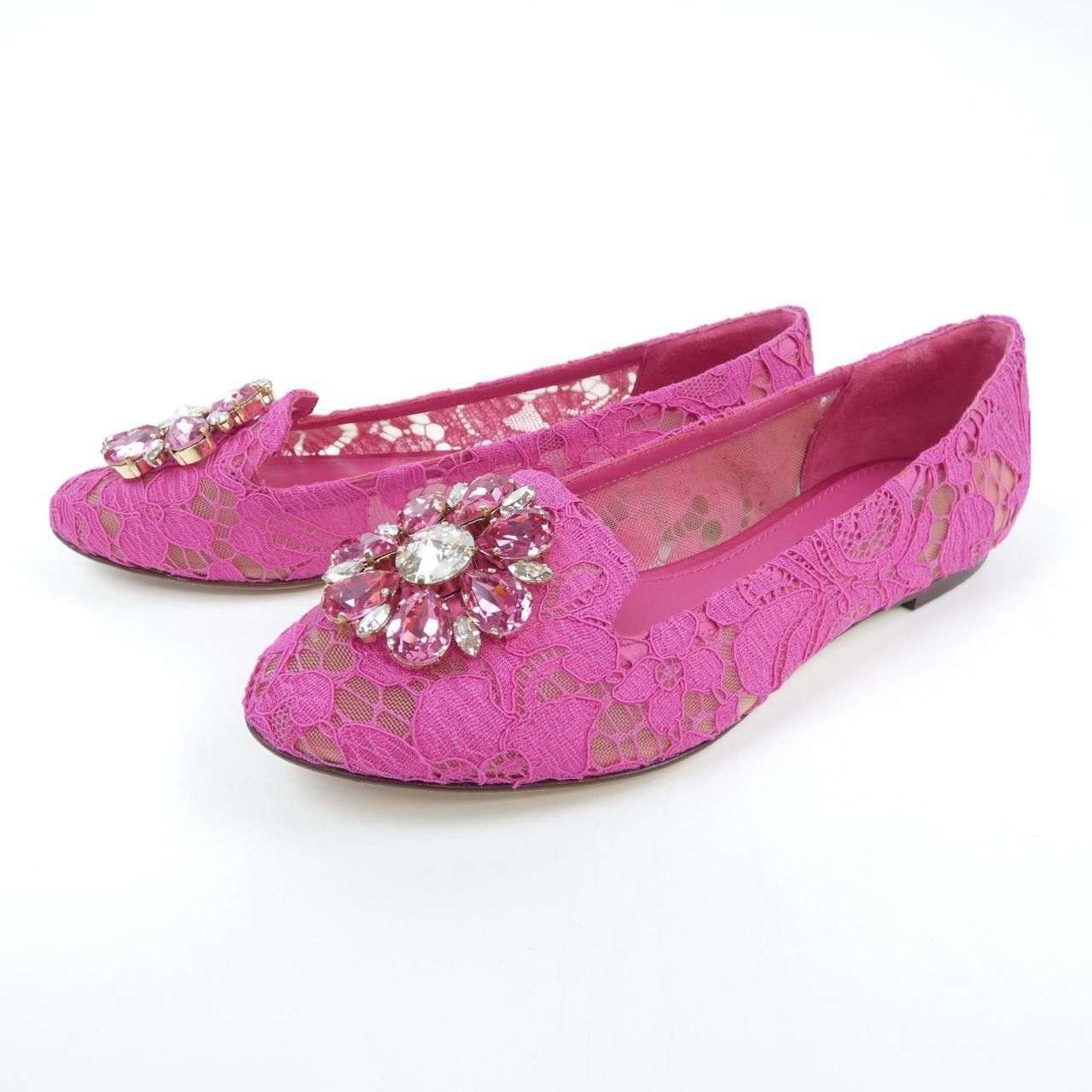 Dolce & Gabbana Dolce & Gabbana Dolce&Gabbana Flat Shoes Leather Shoes DUTY FREE for USA Size ONE SIZE - 3 Thumbnail