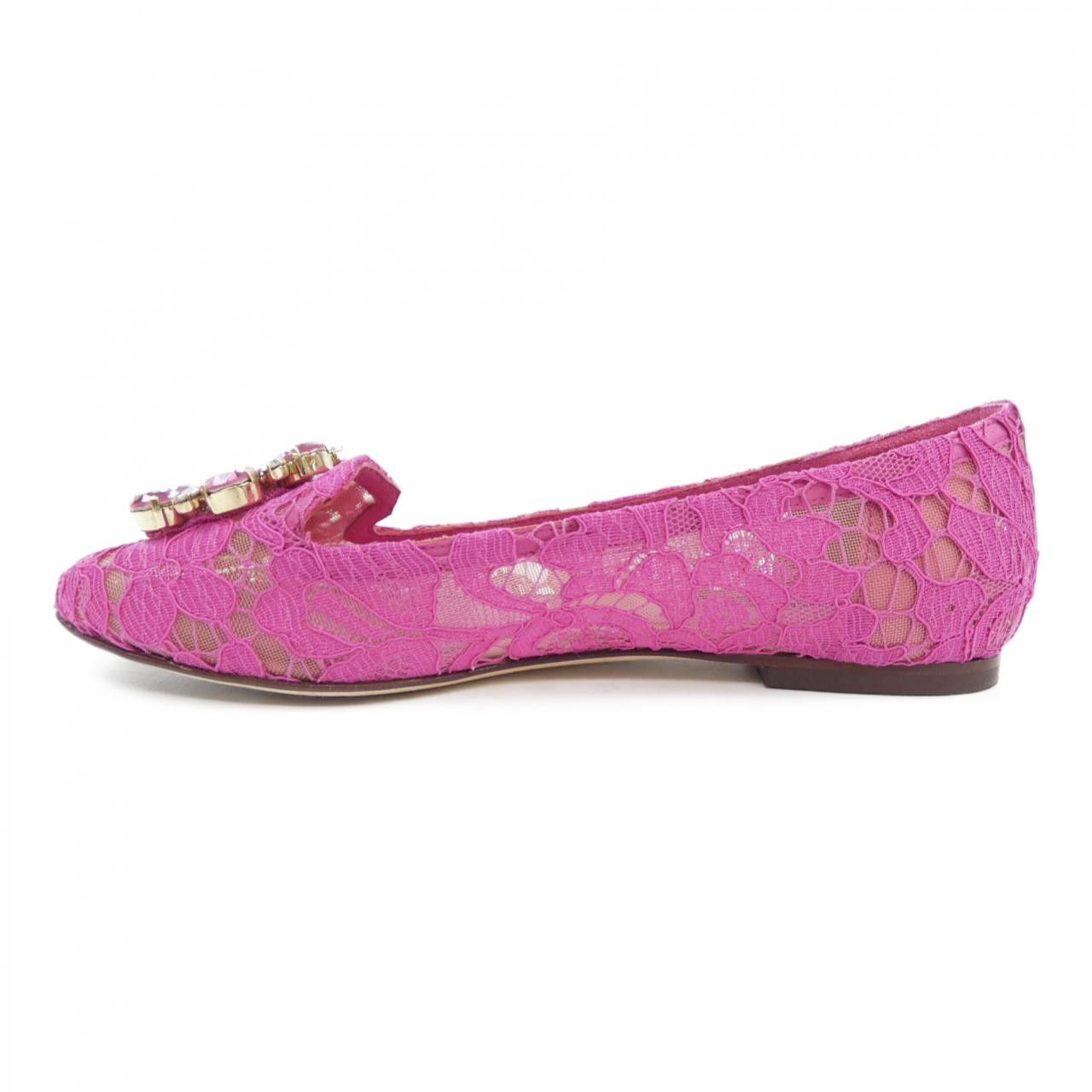 Dolce & Gabbana Dolce & Gabbana Dolce&Gabbana Flat Shoes Leather Shoes DUTY FREE for USA Size ONE SIZE - 2 Thumbnail