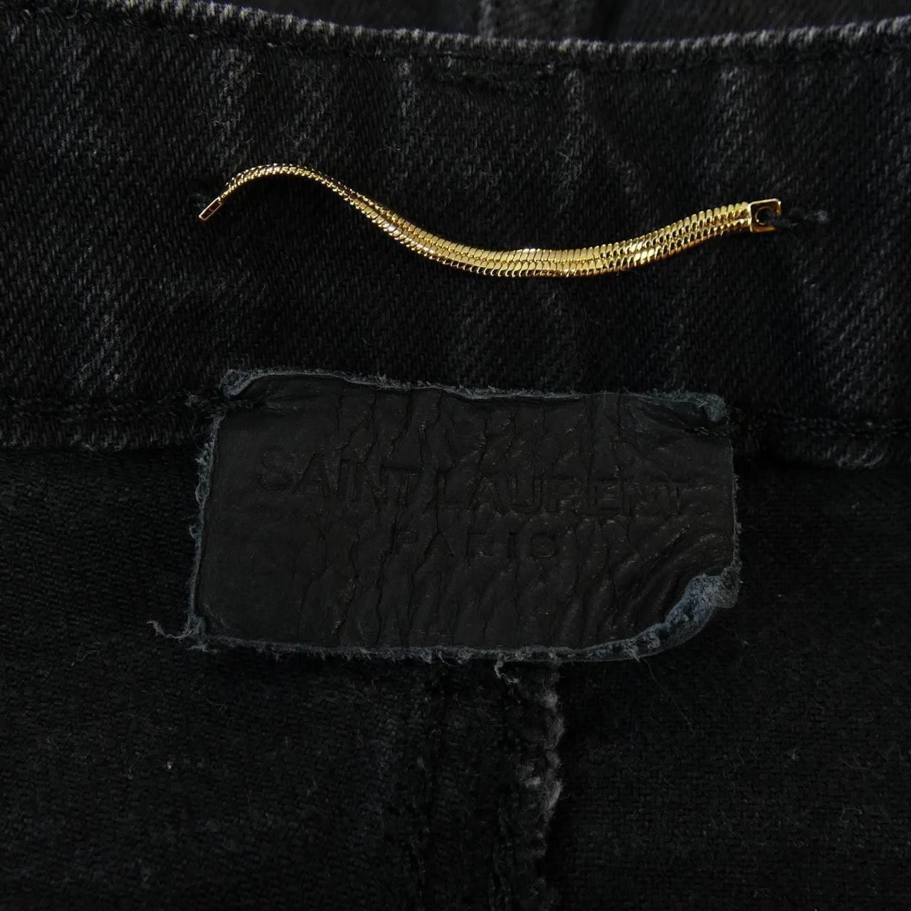 Yves Saint Laurent Yves Saint Laurent Saint Laurent Jeans Textile Jeans 614478 DUTY FREE for USA Size ONE SIZE - 4 Thumbnail