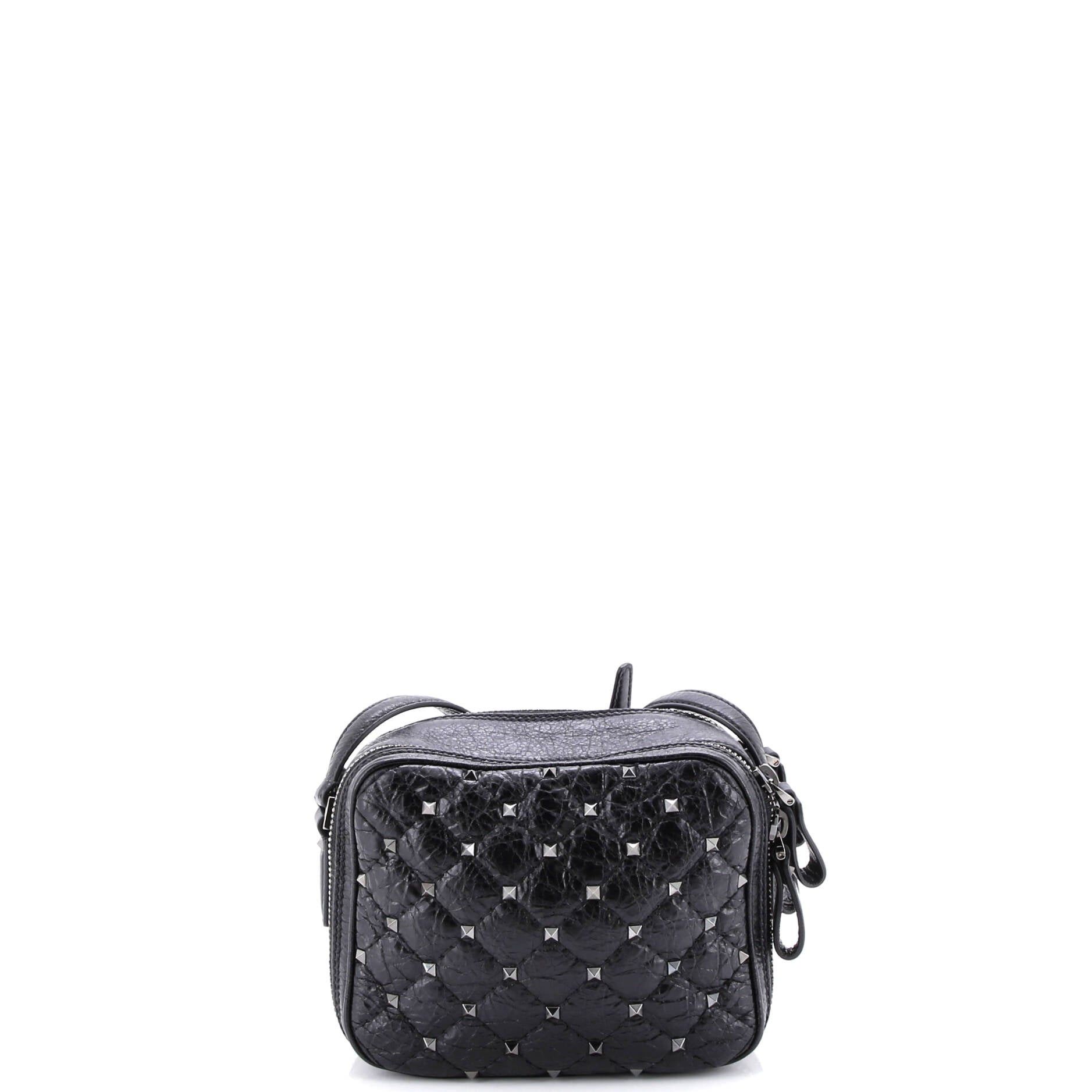Valentino Rockstud Double Zip Camera Bag Size ONE SIZE - 3 Thumbnail