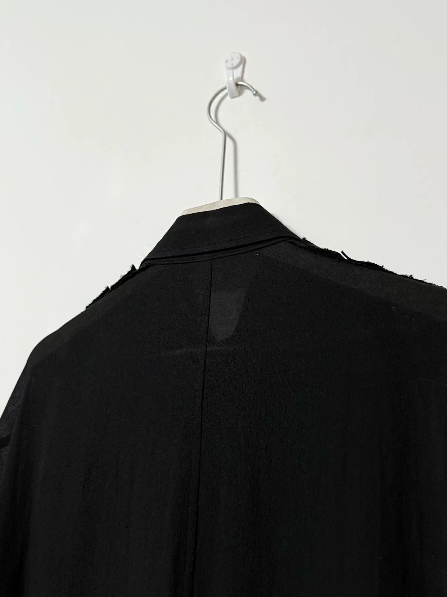 Yohji Yamamoto Yohji Yamamoto Layered Pleated Long Shirt Size S / US 4 / IT 40 - 4 Thumbnail