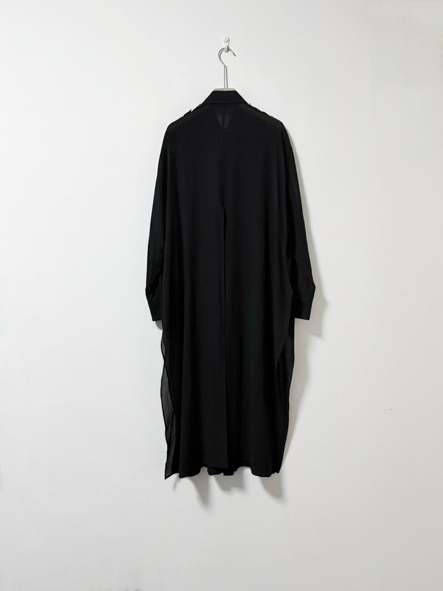 Yohji Yamamoto Yohji Yamamoto Layered Pleated Long Shirt Size S / US 4 / IT 40 - 2 Thumbnail