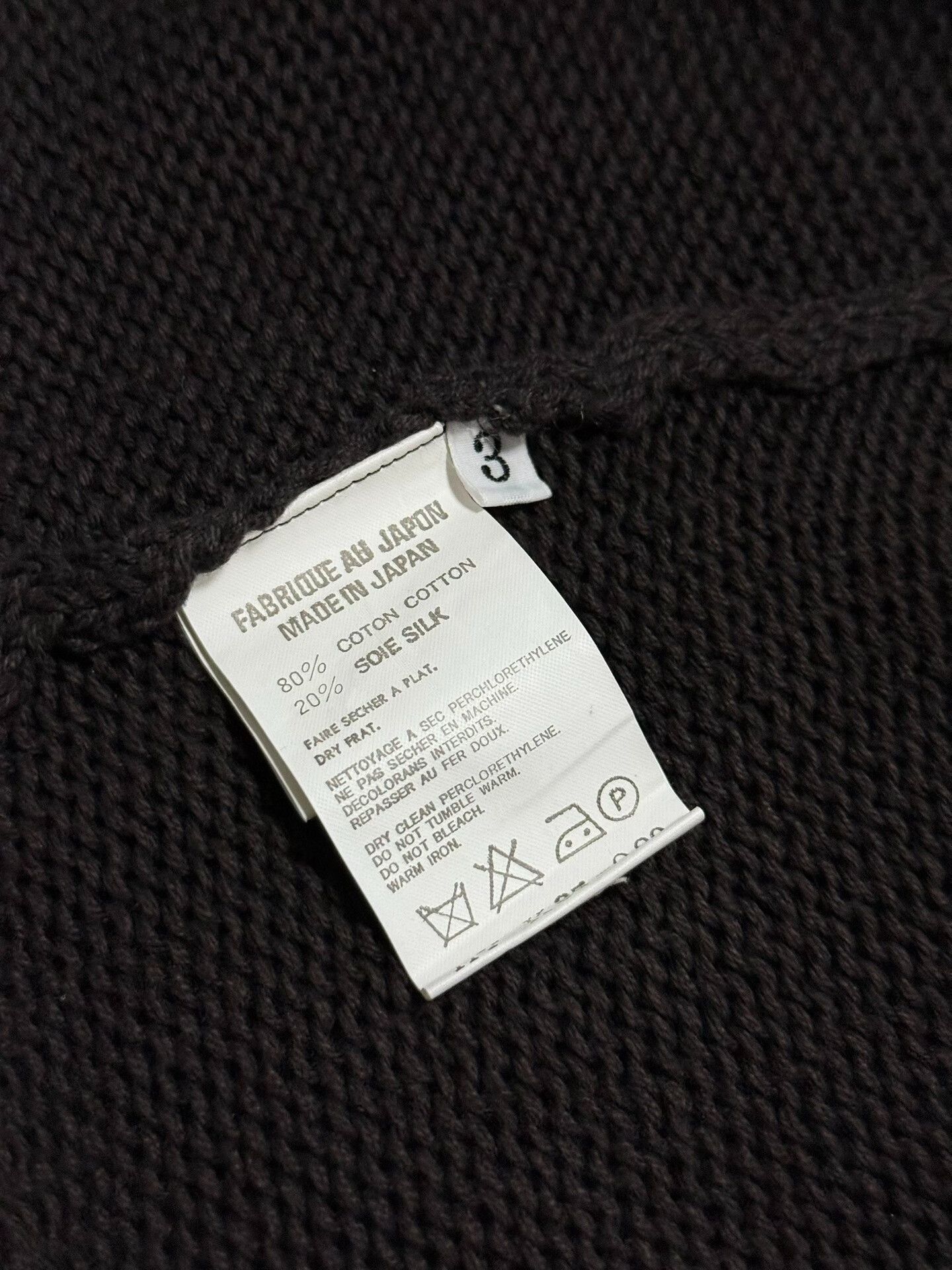 Yohji Yamamoto Yohji Yamamoto Floral Knit Sweater Size US L / EU 52-54 / 3 - 9 Thumbnail