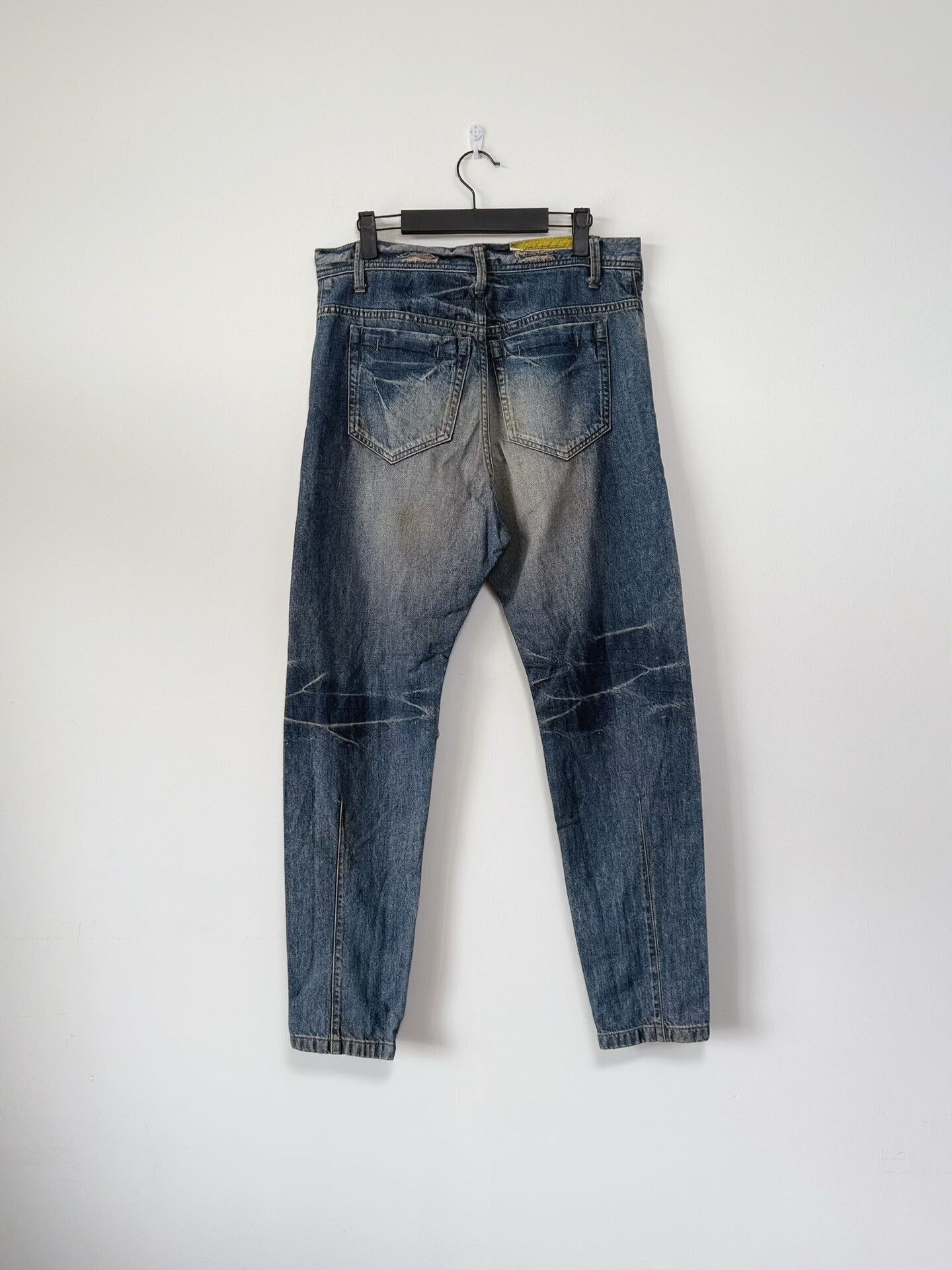 Julius Distressed Julius7 Denim Pants Size US 32 / EU 48 - 2 Thumbnail