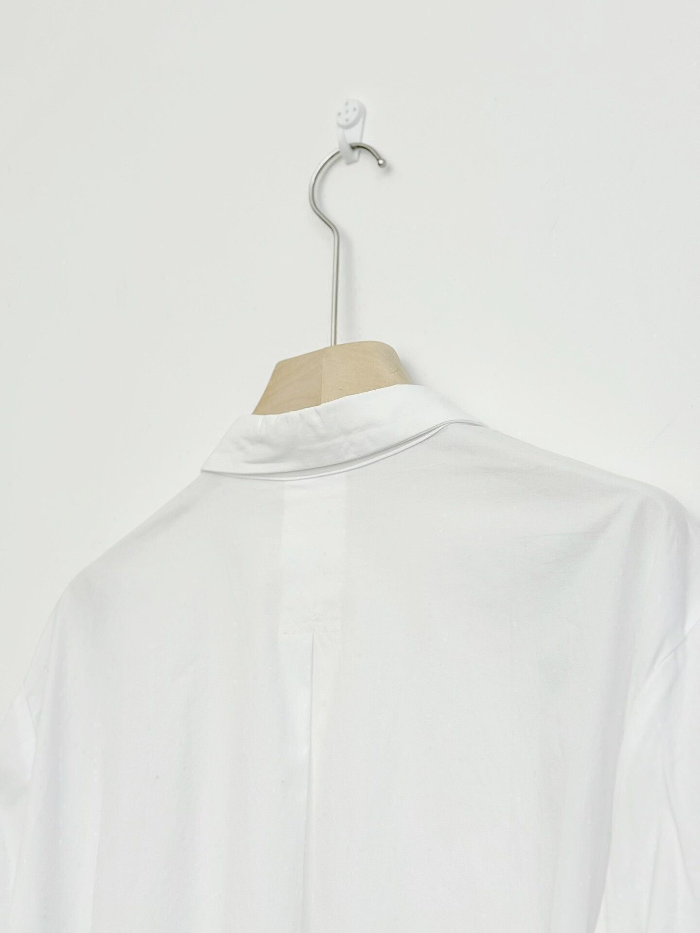 Yohji Yamamoto Yohji Yamamoto White Asymmetrical Shirt Size L / US 10 / IT 46 - 4 Thumbnail