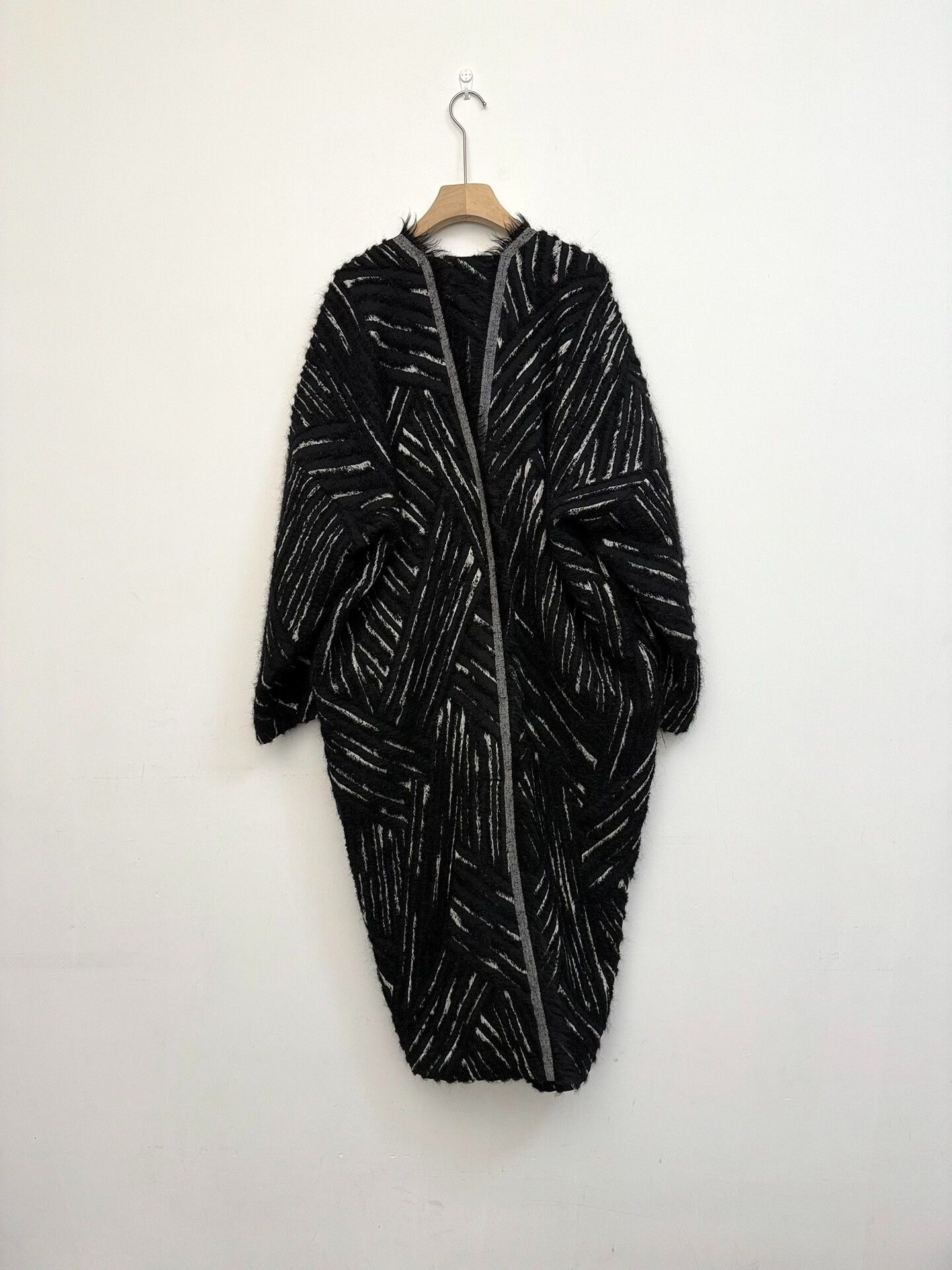 Uma Wang Uma Wang Wool Striped Duster Coat Size US S / EU 44-46 / 1 - 3 Thumbnail