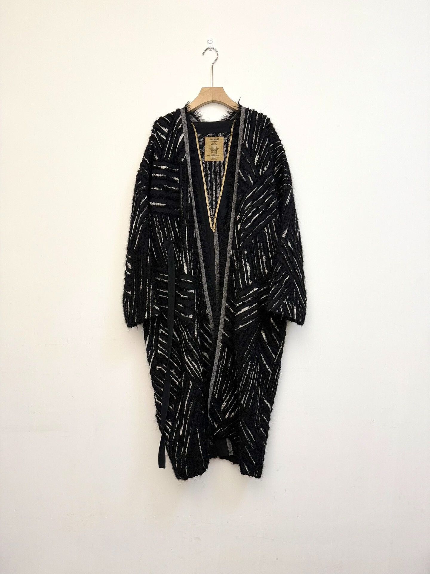Uma Wang Uma Wang Wool Striped Duster Coat Size US S / EU 44-46 / 1 - 2 Thumbnail