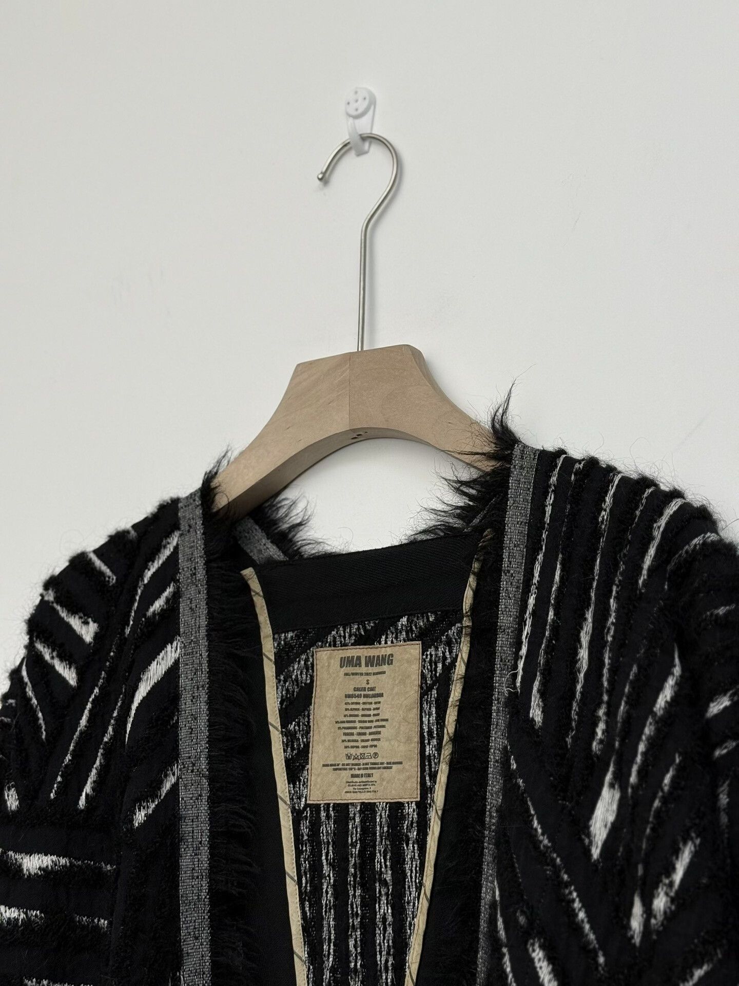 Uma Wang Uma Wang Wool Striped Duster Coat Size US S / EU 44-46 / 1 - 4 Thumbnail