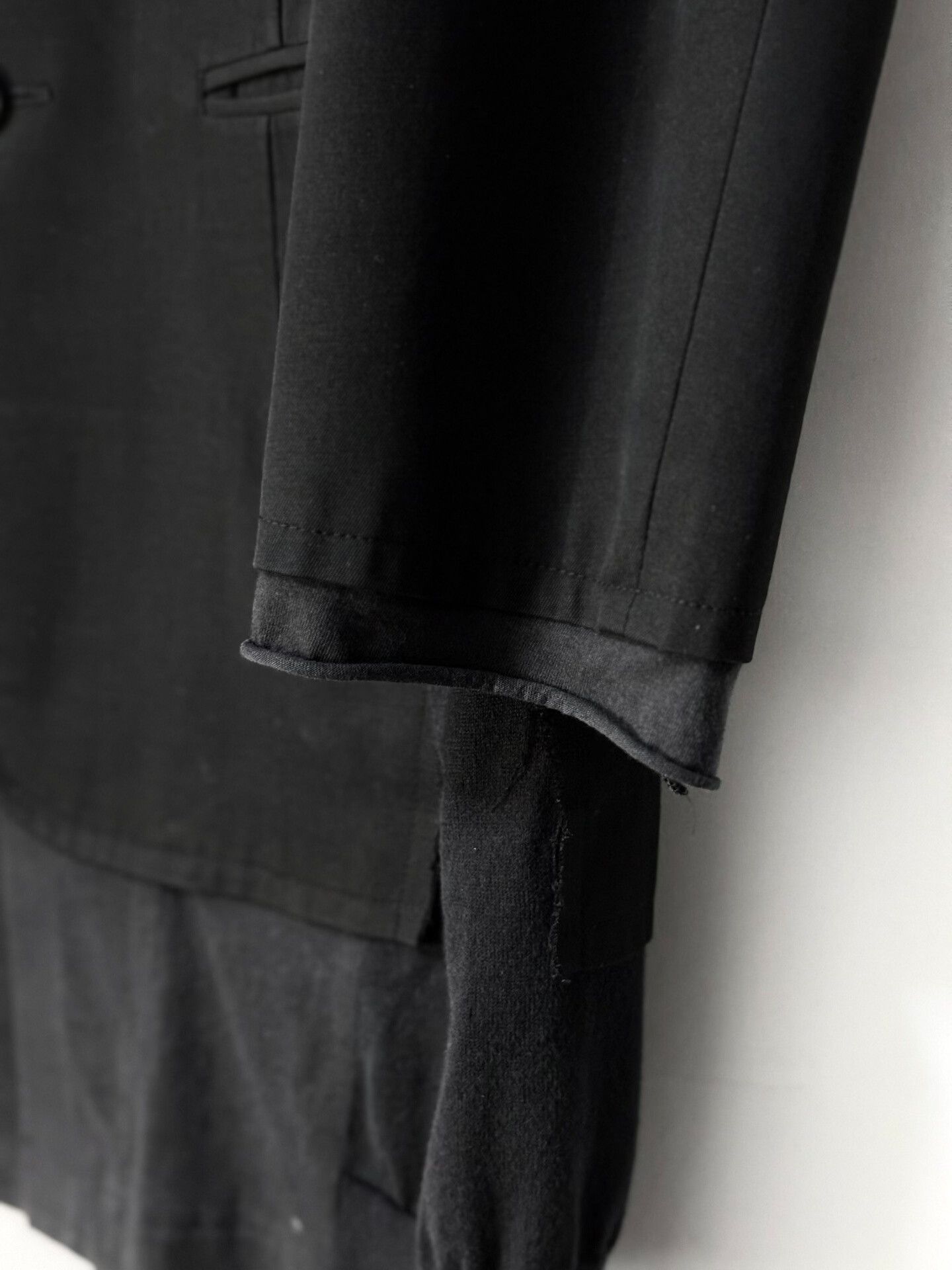 Undercover Undercover Distressed Black Suit Jacket Size US L / EU 52-54 / 3 - 7 Thumbnail