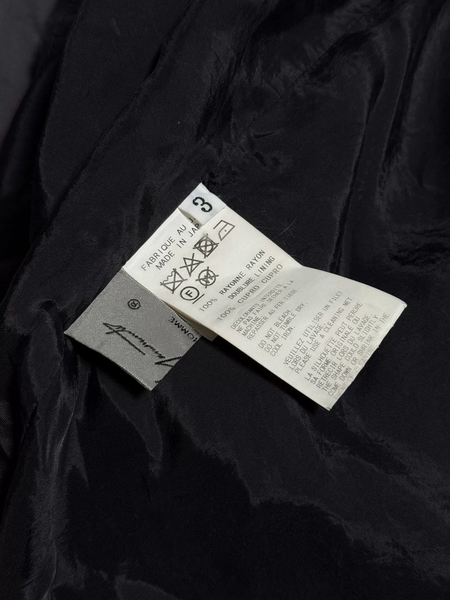Yohji Yamamoto Yohji Yamamoto Blue Character Wide-Leg Trousers Size US 30 / EU 46 - 6 Thumbnail