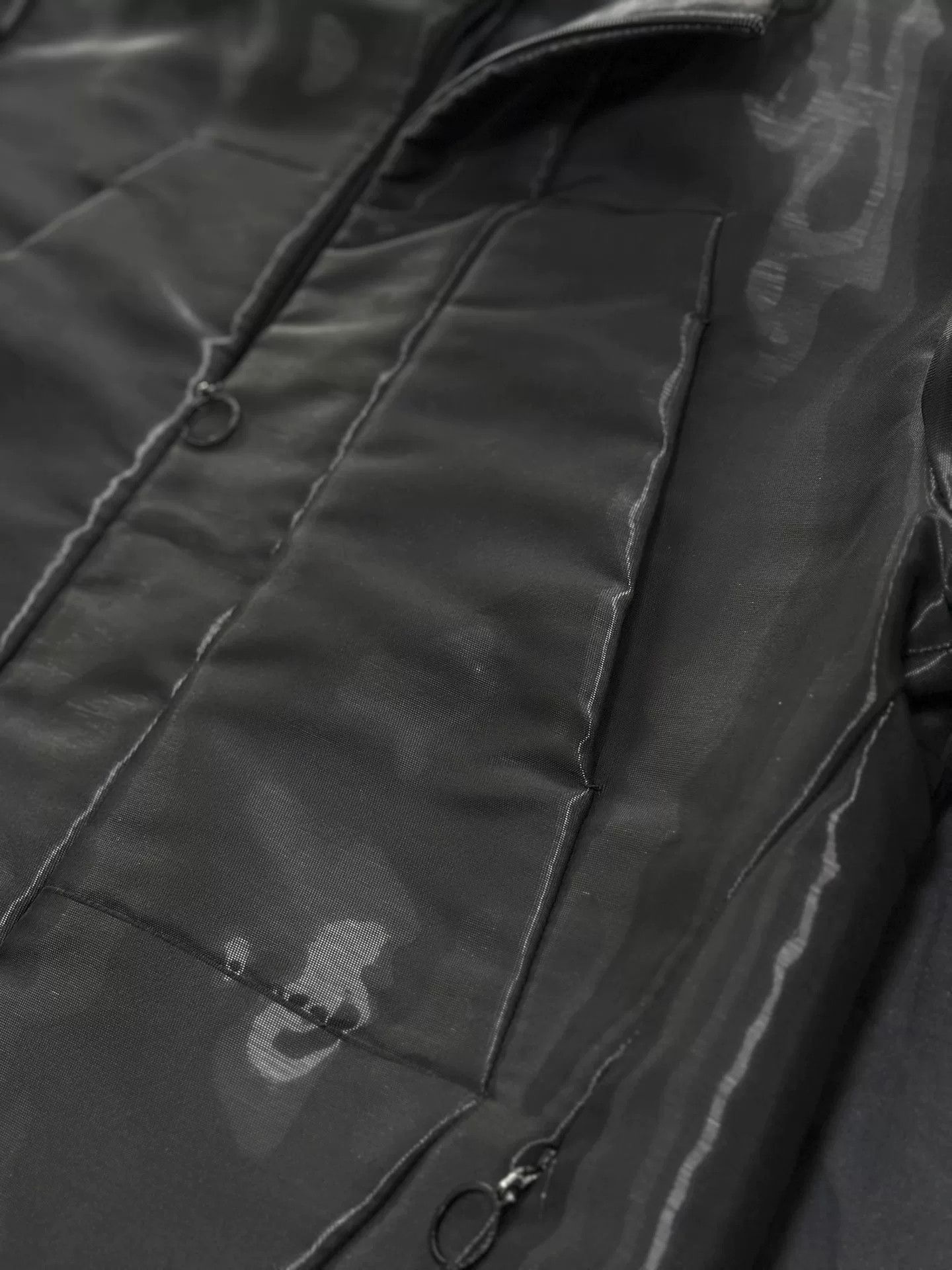 Balenciaga Balenciaga Deconstructed Liquid Metal Jacket Size US S / EU 44-46 / 1 - 6 Thumbnail