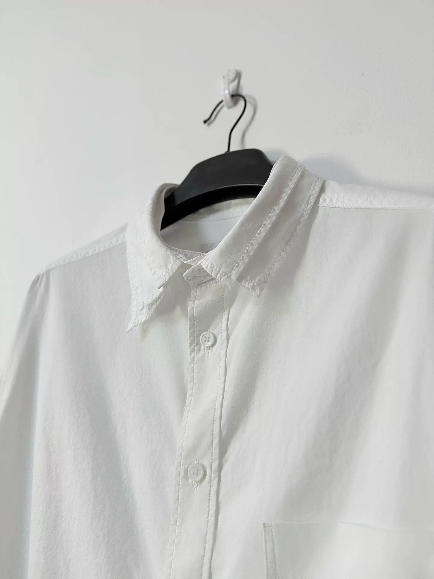 Yohji Yamamoto Yohji Yamamoto Asymmetrical Collared Shirt Size US M / EU 48-50 / 2 - 3 Thumbnail