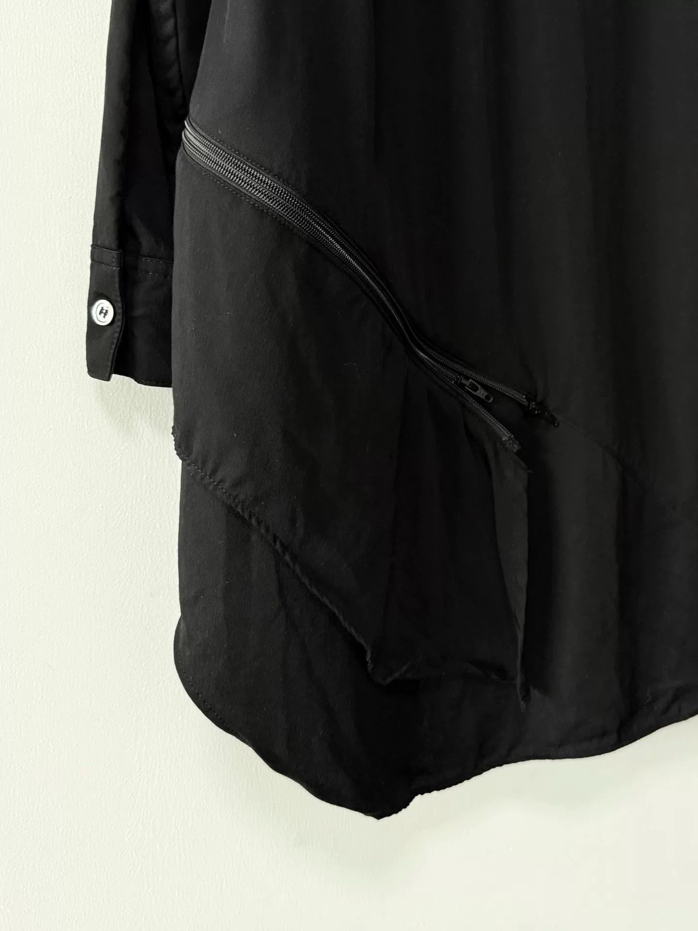 Yohji Yamamoto Yohji Yamamoto Ground Y Layered Zip Shirt Size US S / EU 44-46 / 1 - 5 Thumbnail