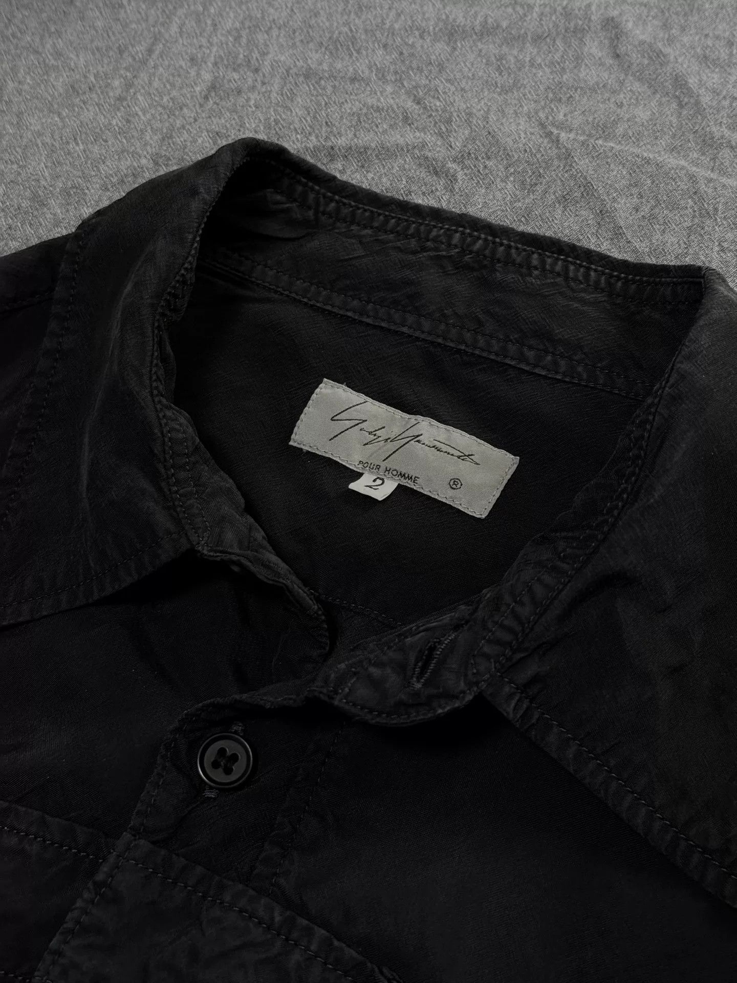 Yohji Yamamoto Yohji Yamamoto Multi-Pocket Short Sleeve Shirt Size US M / EU 48-50 / 2 - 6 Thumbnail