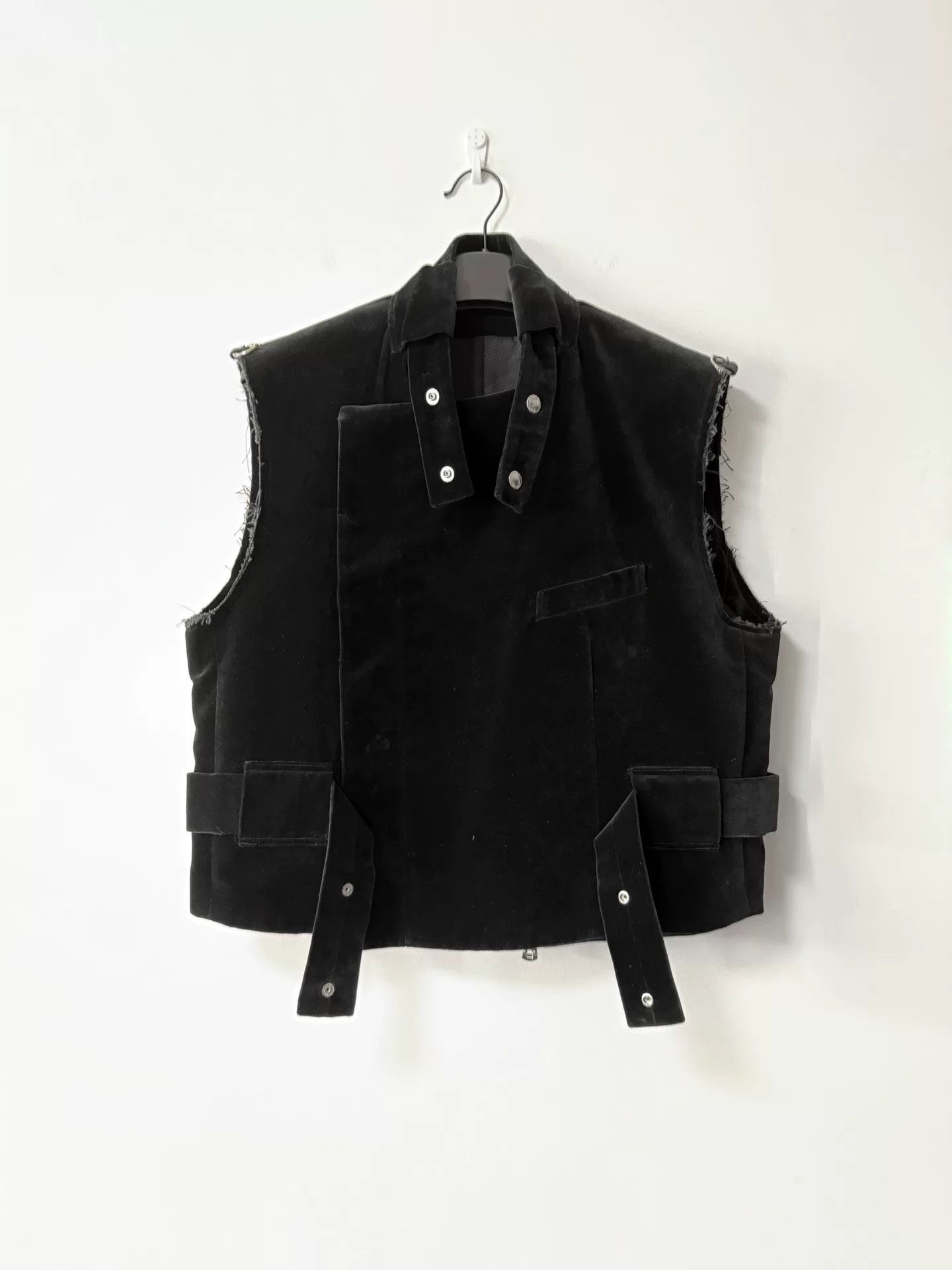 Takahiromiyashita The Soloist. Takahiro Miyashita Velvet Vest Size US L / EU 52-54 / 3 - 2 Thumbnail