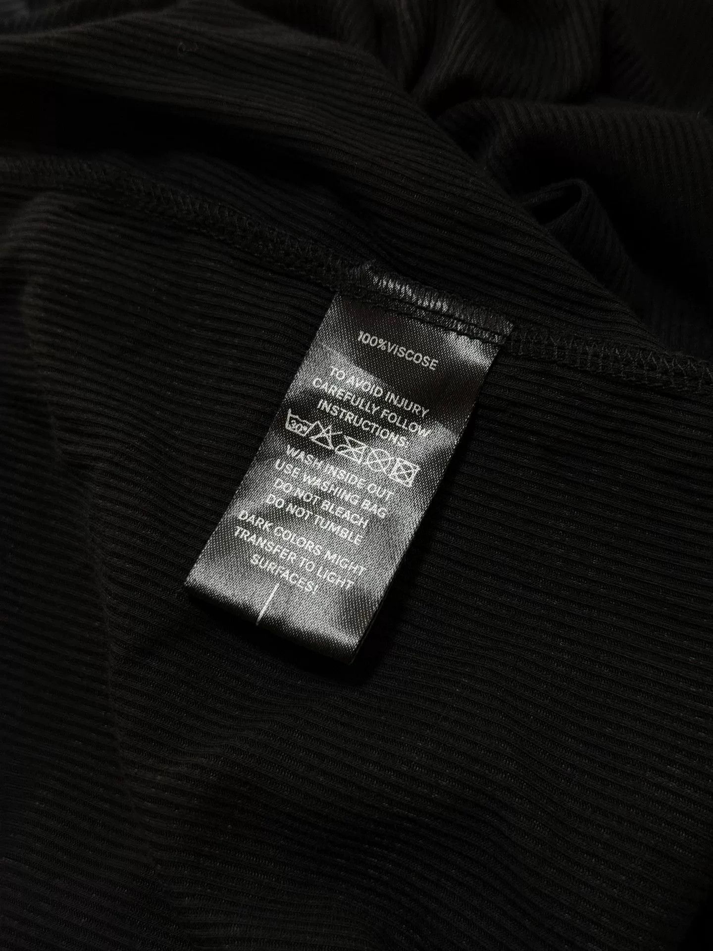 First Aid To The Injured Deconstructed Rib Knit Base Layer Top Size M / US 6-8 / IT 42-44 - 6 Thumbnail