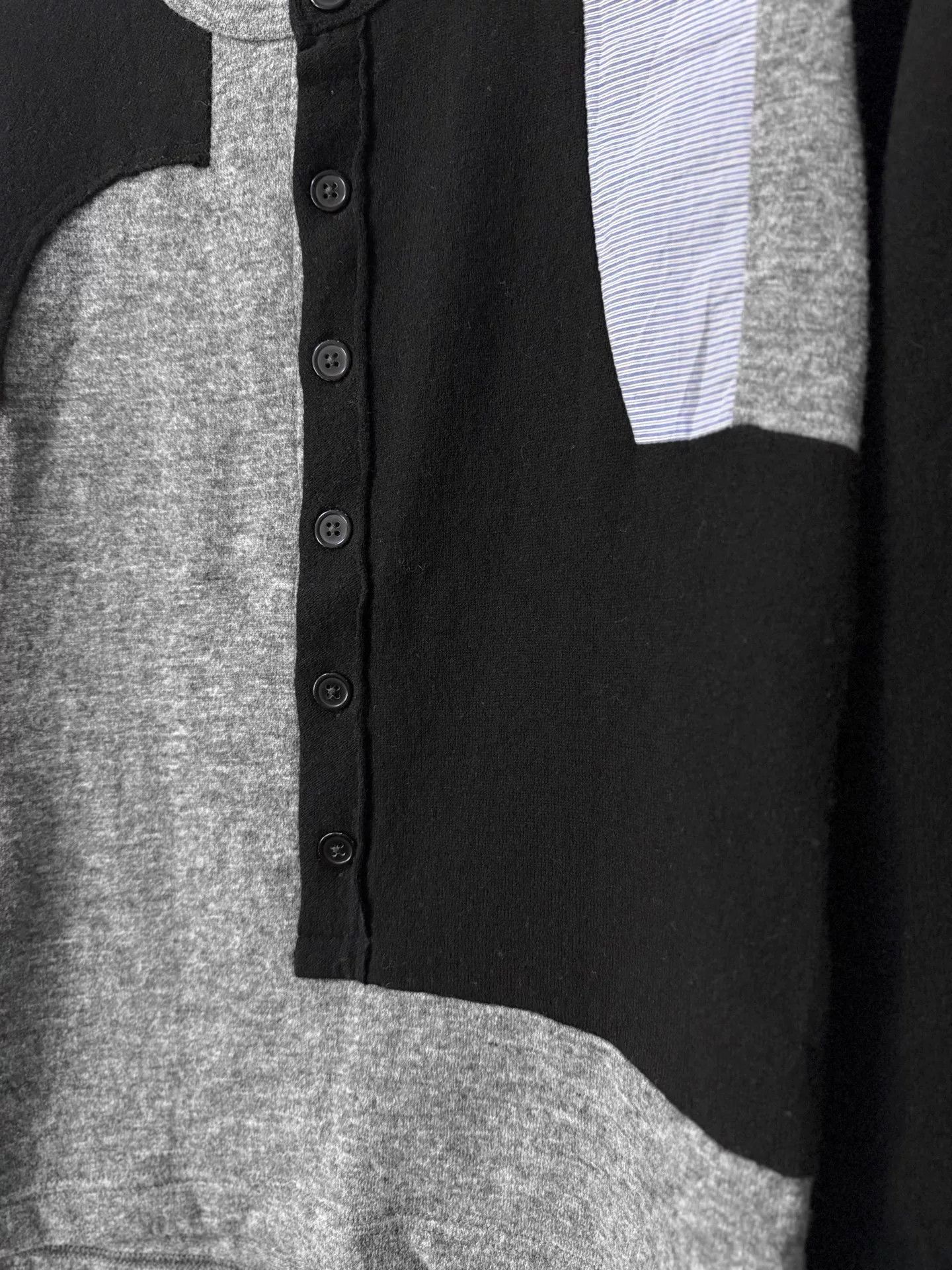 Yohji Yamamoto Yohji Yamamoto Color-Blocked Knit Sweater Size US M / EU 48-50 / 2 - 5 Thumbnail