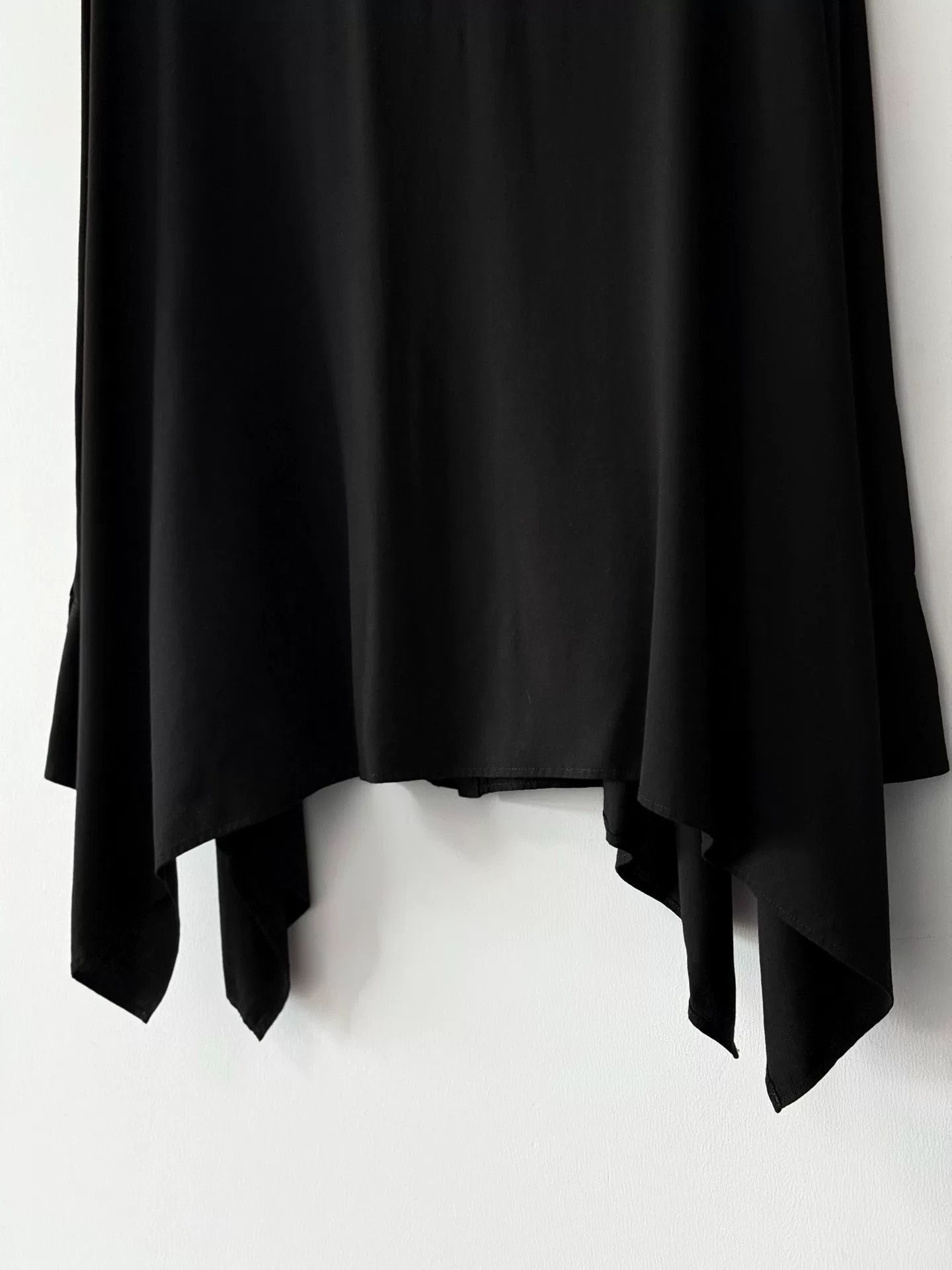Yohji Yamamoto Black Button-Up Shirt
