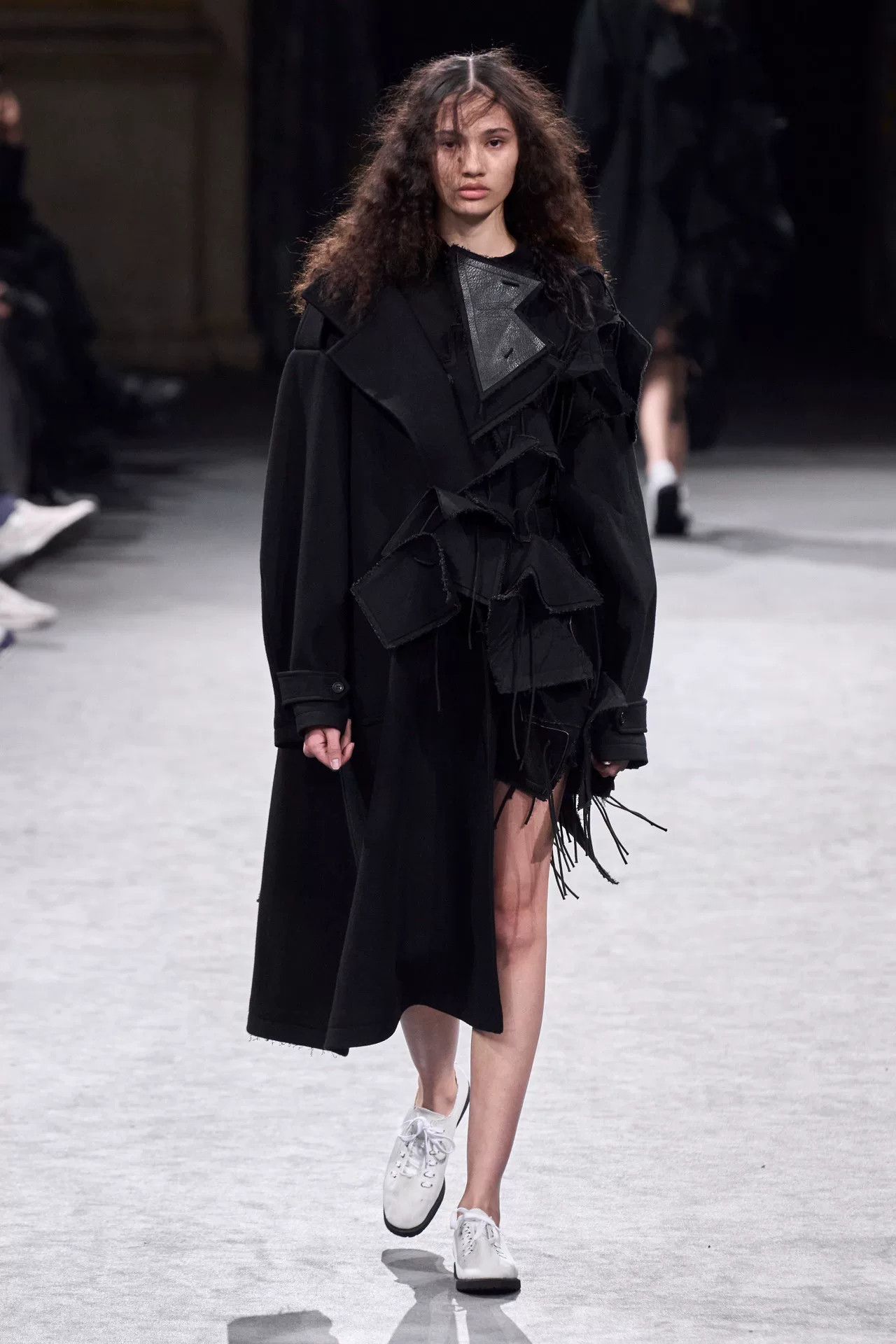 Yohji Yamamoto Black Button-Up Shirt