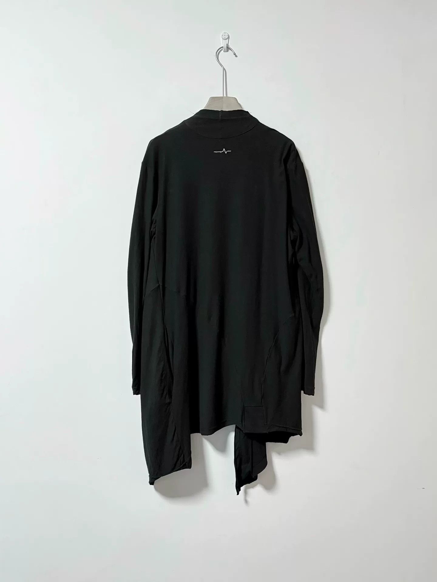 First Aid To The Injured Black Asymmetrical Edge Hoodie Cardigan Size US L / EU 52-54 / 3 - 2 Thumbnail