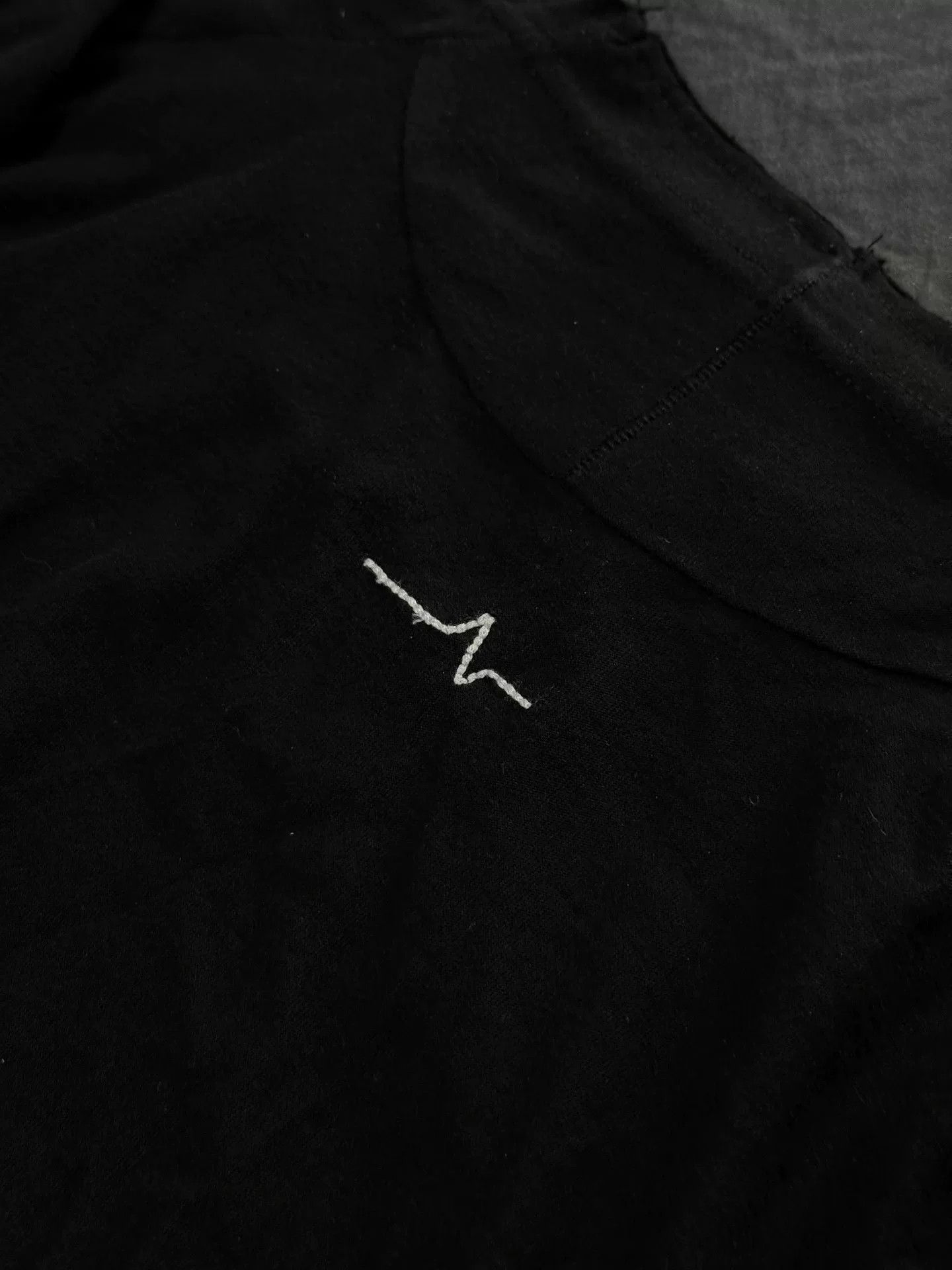 First Aid To The Injured Black Asymmetrical Edge Hoodie Cardigan Size US L / EU 52-54 / 3 - 4 Thumbnail