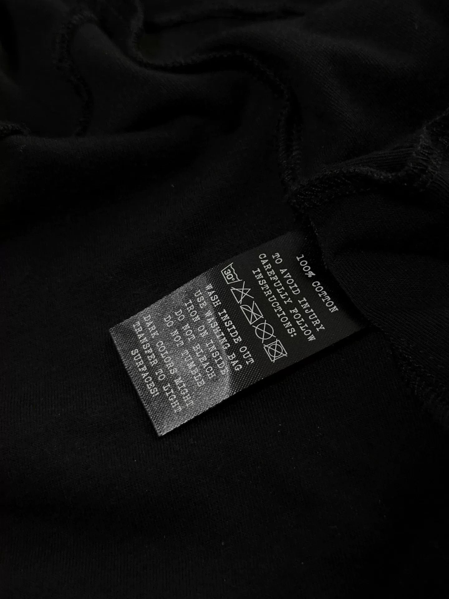First Aid To The Injured Black Asymmetrical Edge Hoodie Cardigan Size US L / EU 52-54 / 3 - 6 Thumbnail