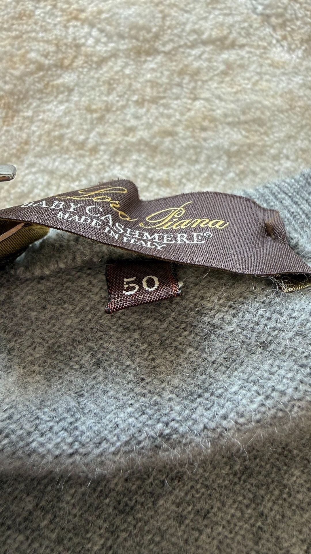 Loro Piana Loro Piana Baby Cashmere V-Neck Sweater Size US M / EU 48-50 / 2 - 6 Thumbnail