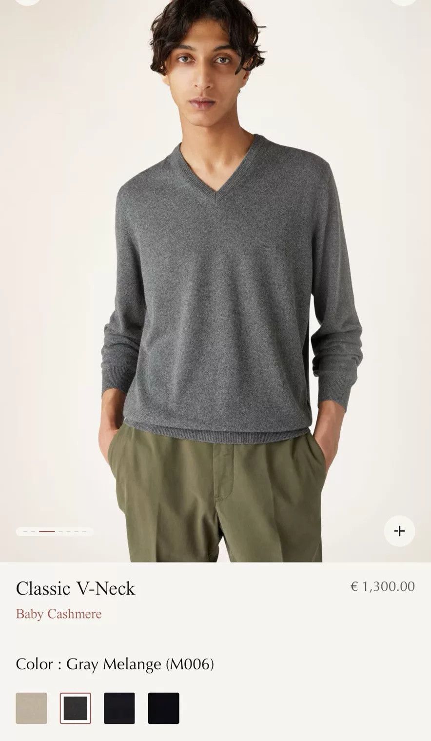 Loro Piana Loro Piana Baby Cashmere V-Neck Sweater Size US M / EU 48-50 / 2 - 9 Thumbnail