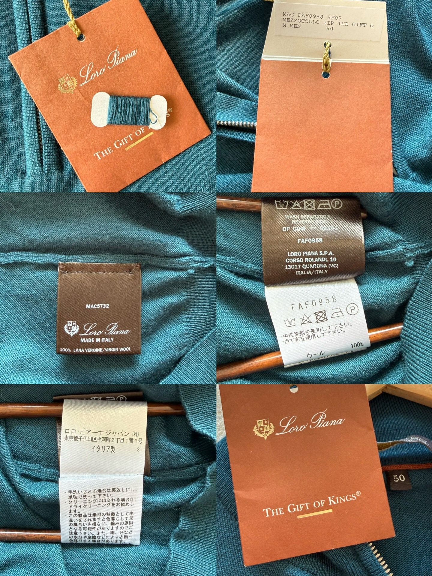 Loro Piana Loro Piana Iconic Merino Jumper Size US M / EU 48-50 / 2 - 7 Thumbnail
