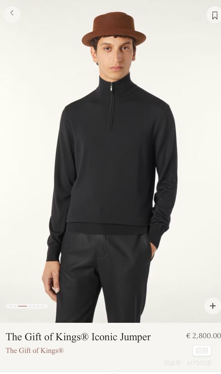 Loro Piana Loro Piana Iconic Merino Jumper Size US M / EU 48-50 / 2 - 8 Thumbnail