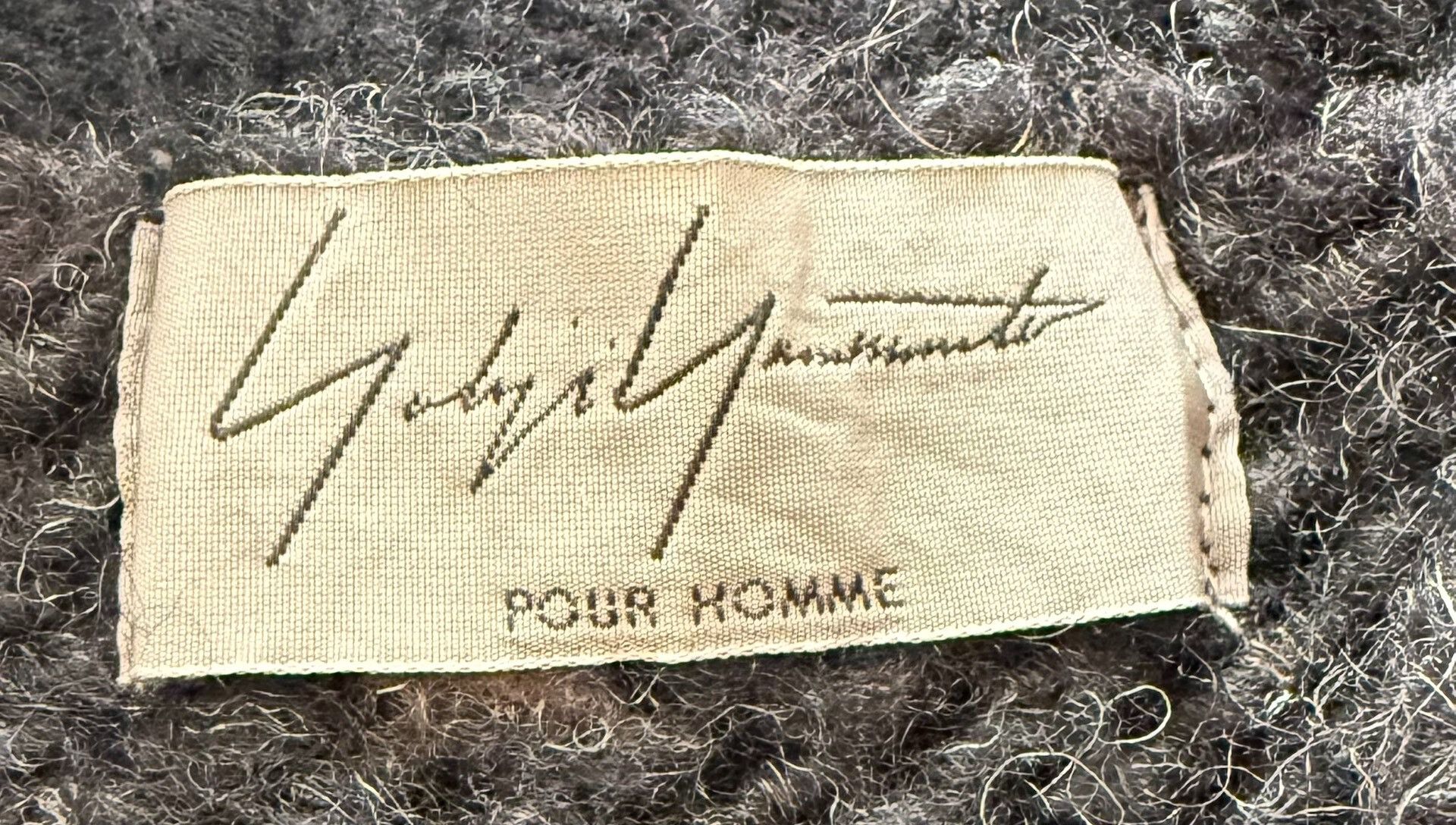 Yohji Yamamoto Yohji Yamamoto Wool Asymmetrical Sweater Coat Size US M / EU 48-50 / 2 - 5 Thumbnail