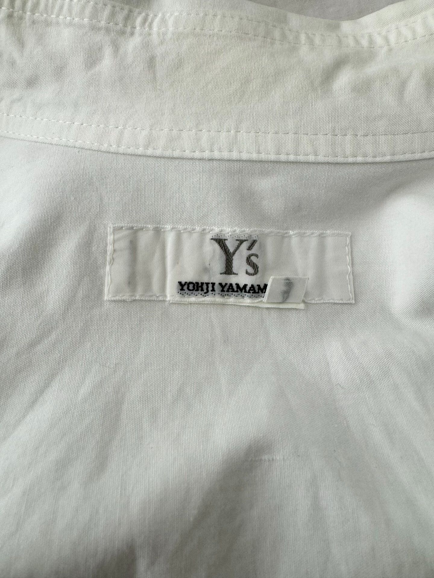Y's Yohji Yamamoto White Shirt Size 3 Size US L / EU 52-54 / 3 - 6 Thumbnail