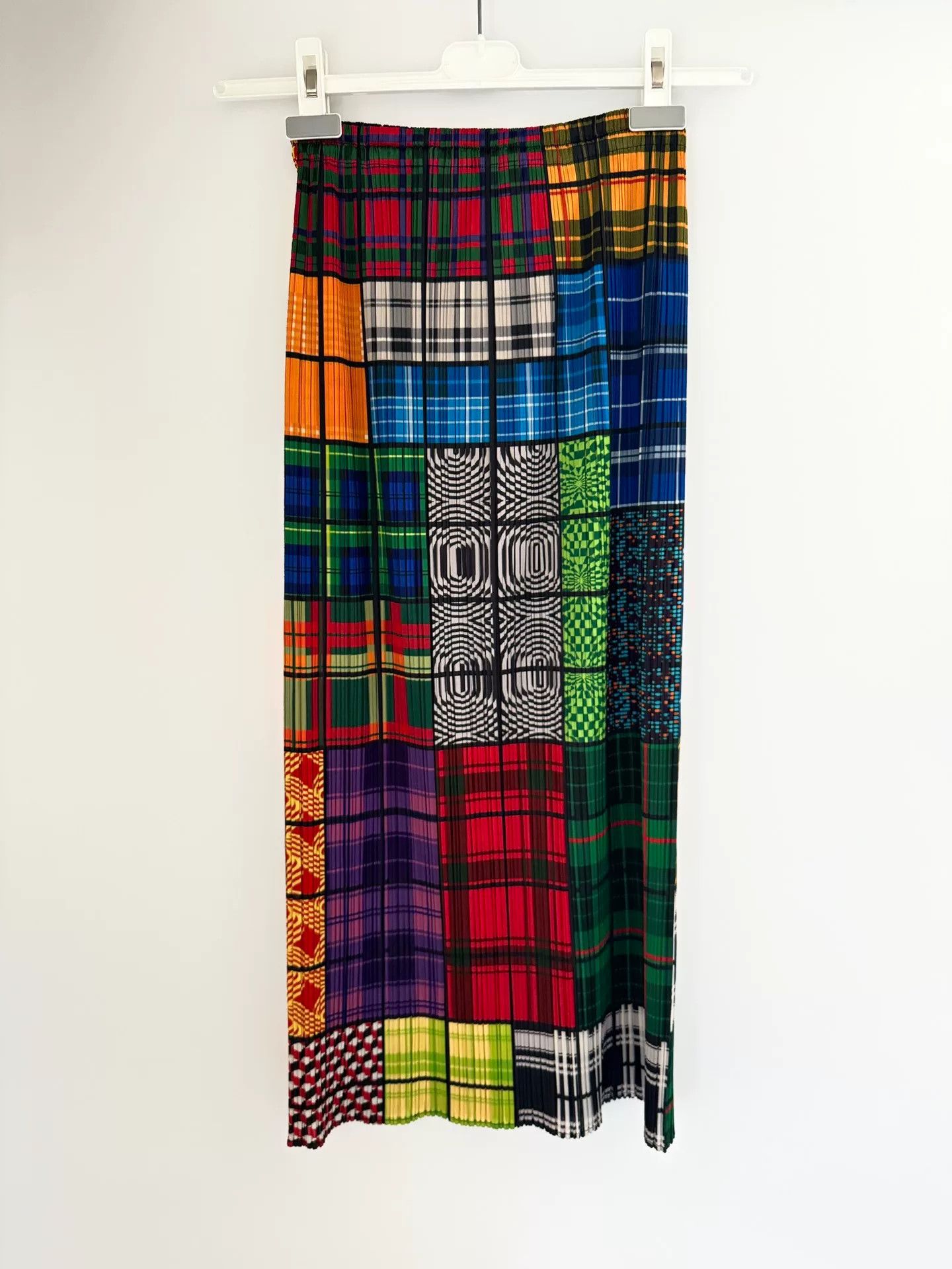 Pleats Please Issey Miyake Issey Miyake Mosaic Pleated Skirt Size 23" - 4 Thumbnail