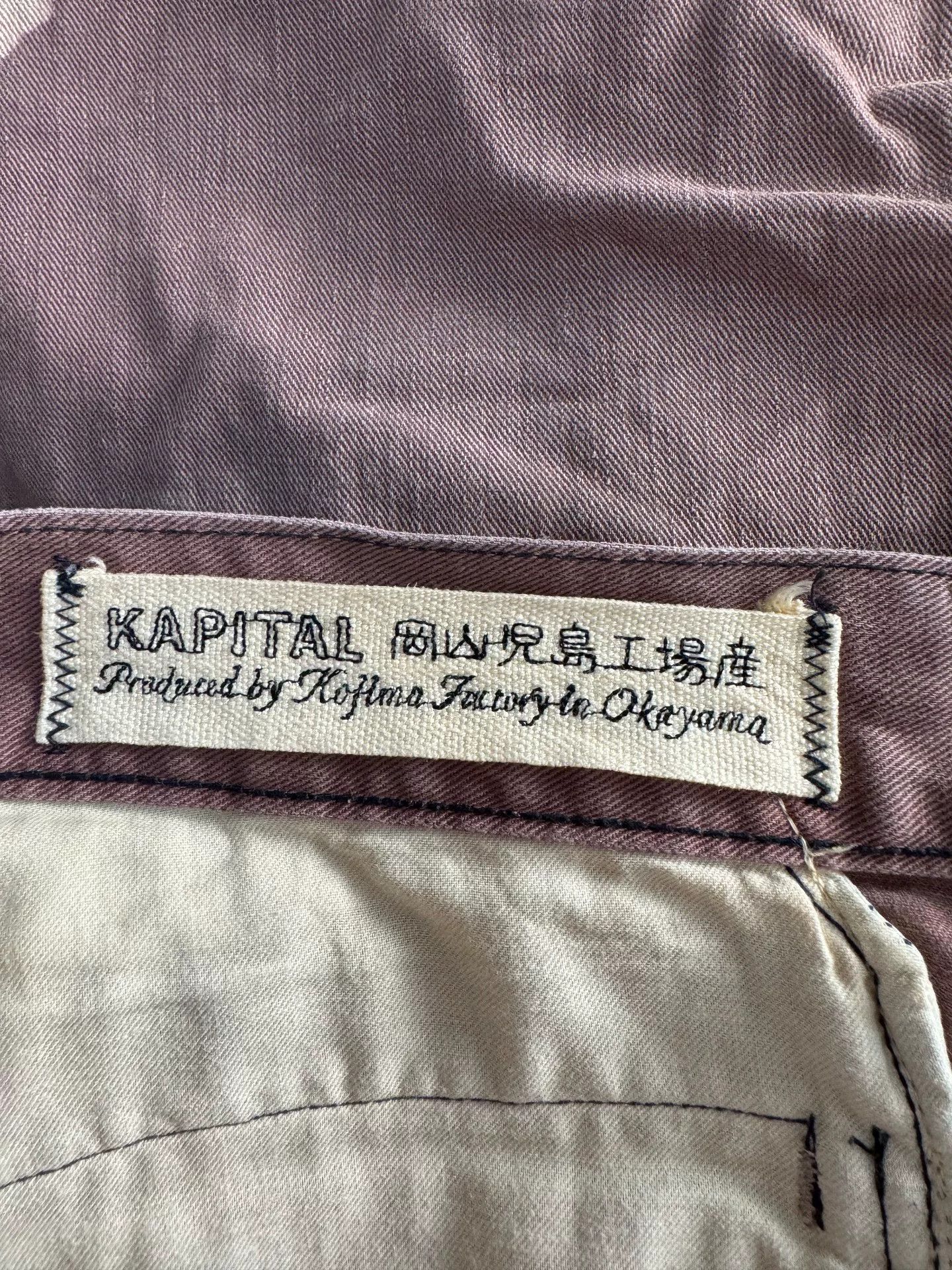 Kapital Kapital Patchwork Distressed Shorts Size US 28 / EU 44 - 6 Thumbnail