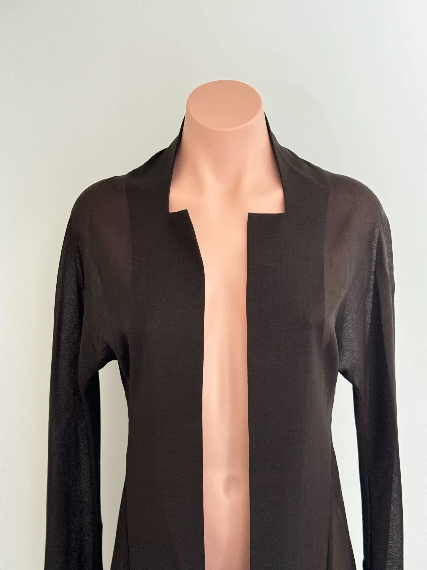 Yohji Yamamoto Yohji Yamamoto Long Coat for Women Size S / US 4 / IT 40 - 3 Thumbnail