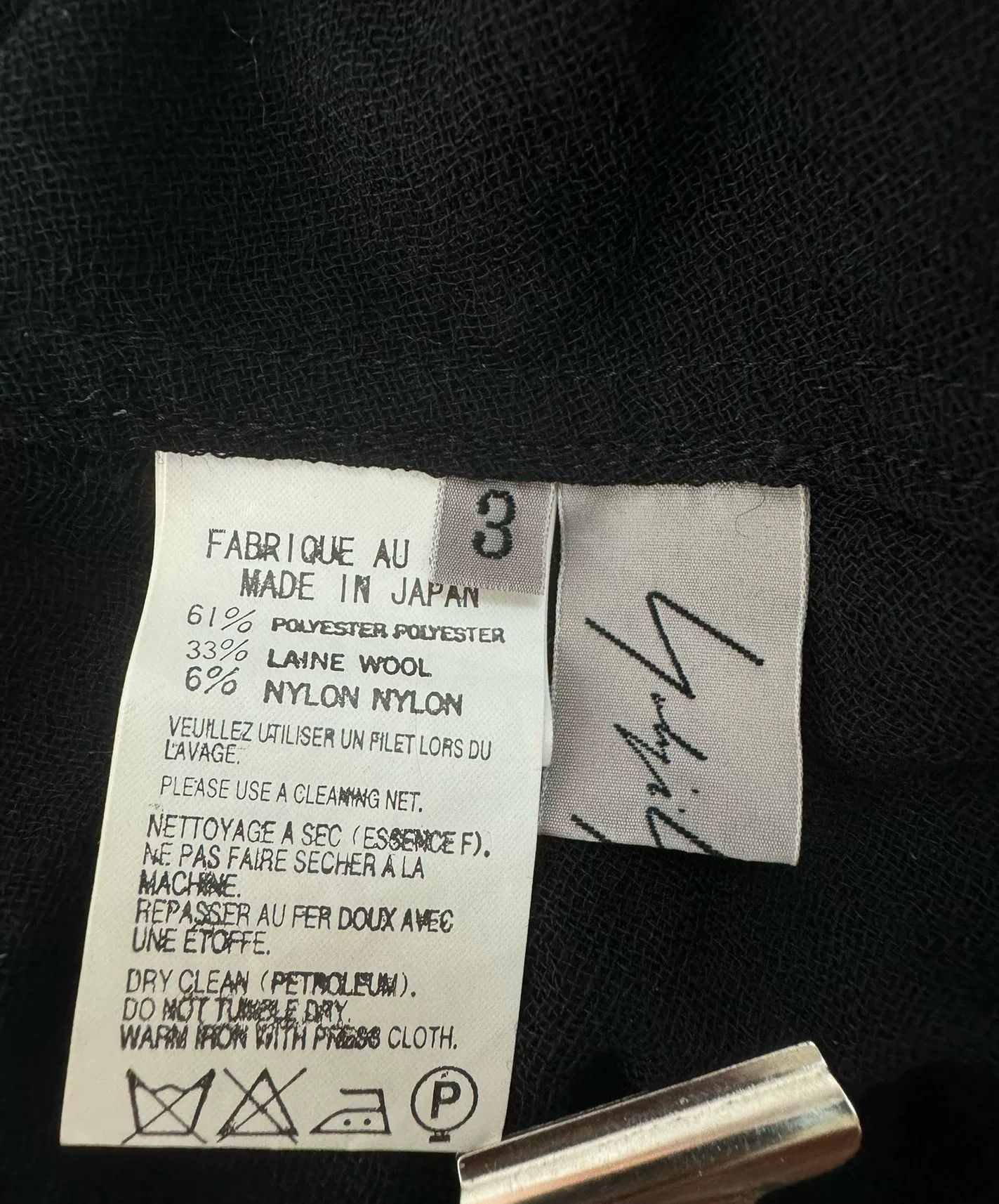 Yohji Yamamoto Yohji Yamamoto Distressed Opening Coat Size US L / EU 52-54 / 3 - 5 Thumbnail