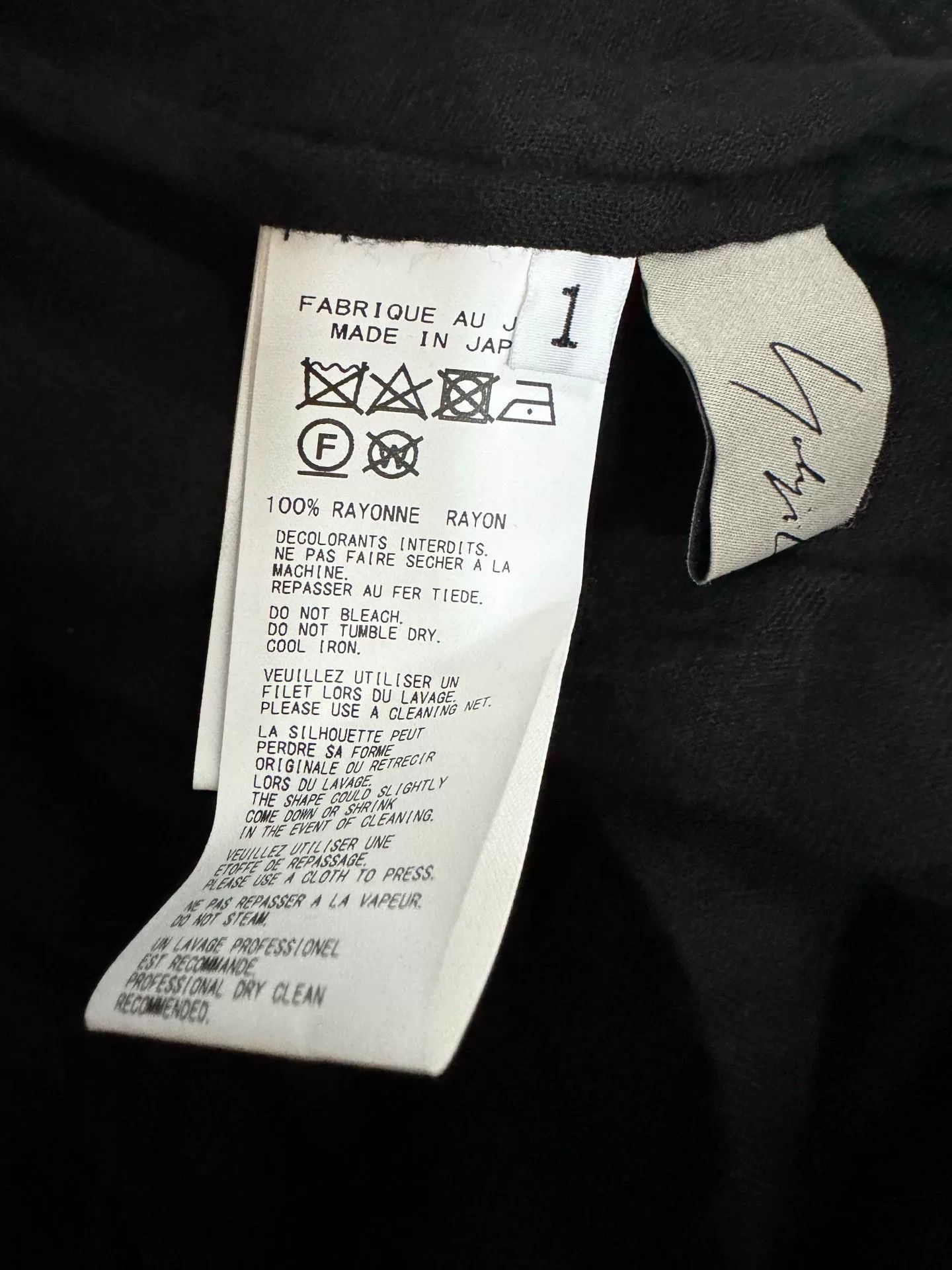 Yohji Yamamoto Yohji Yamamoto Ripped Tie Shirt Size US S / EU 44-46 / 1 - 7 Thumbnail